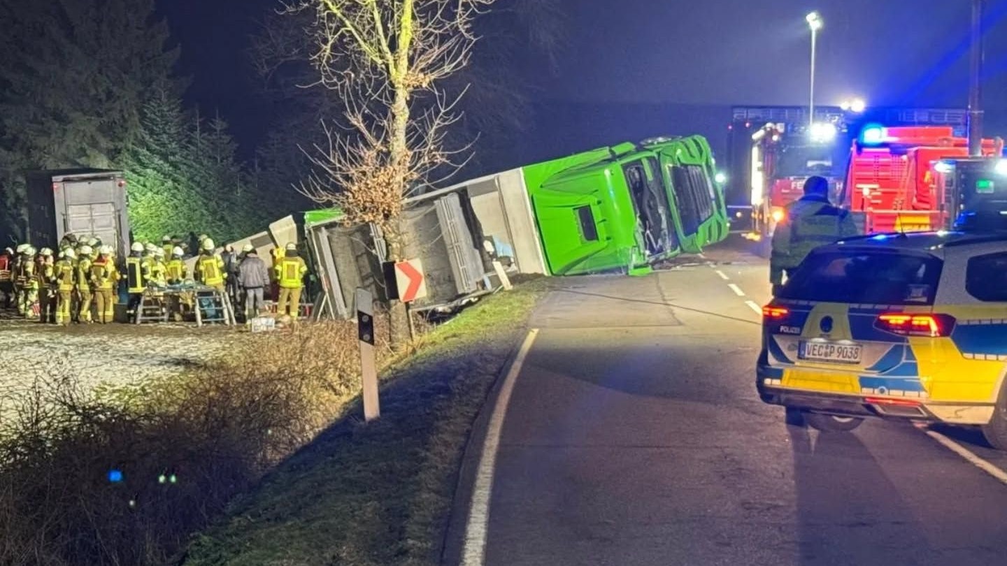 Zahlreiche Tiere kamen bei dem Unfall ums Leben.