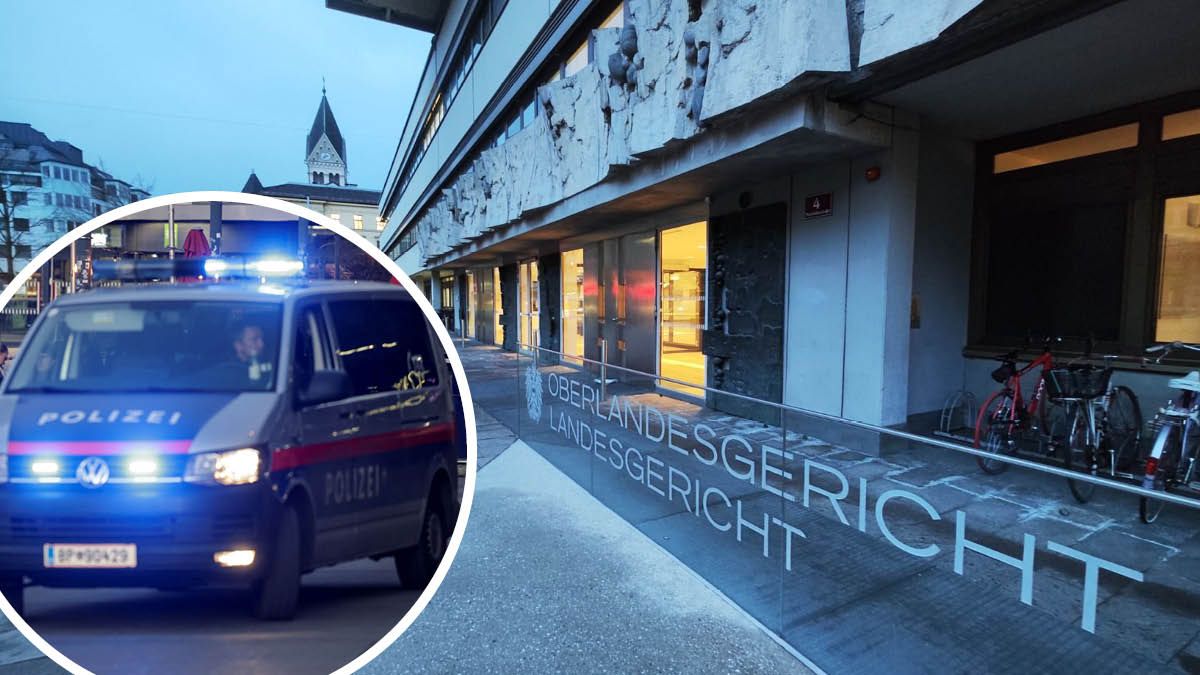 Hier am Landesgericht findet der Prozess statt.