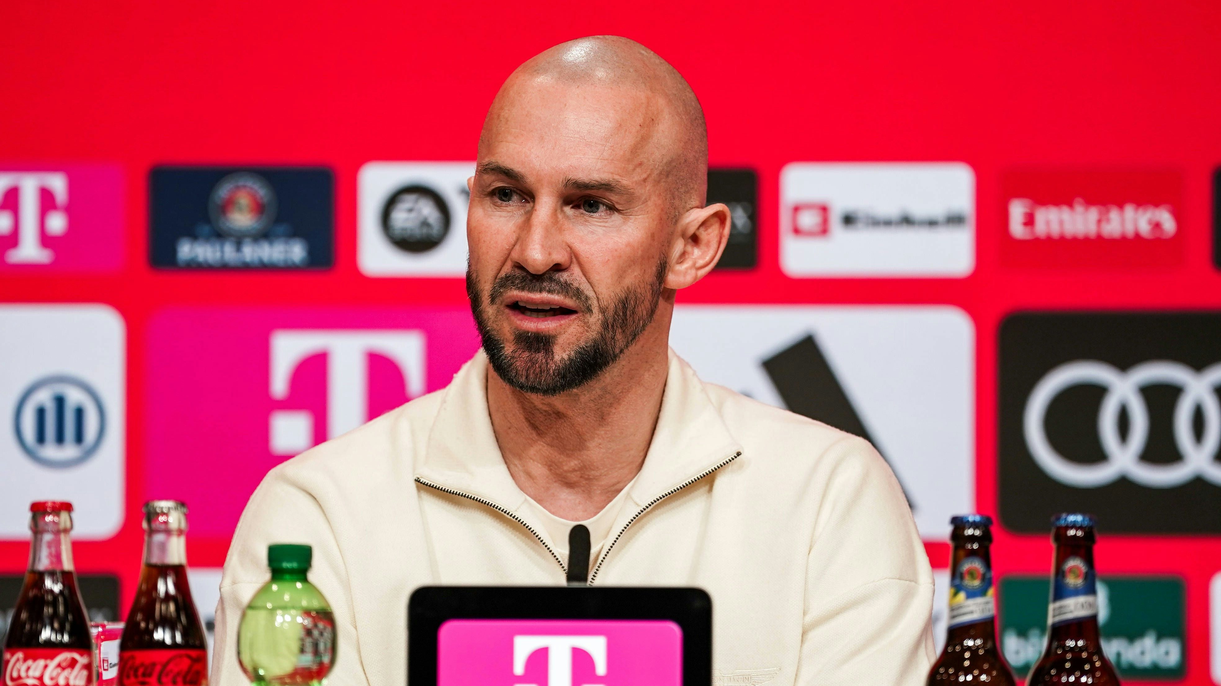 Christian Ilzer sprach auf der Pressekonferenz Klartext. 