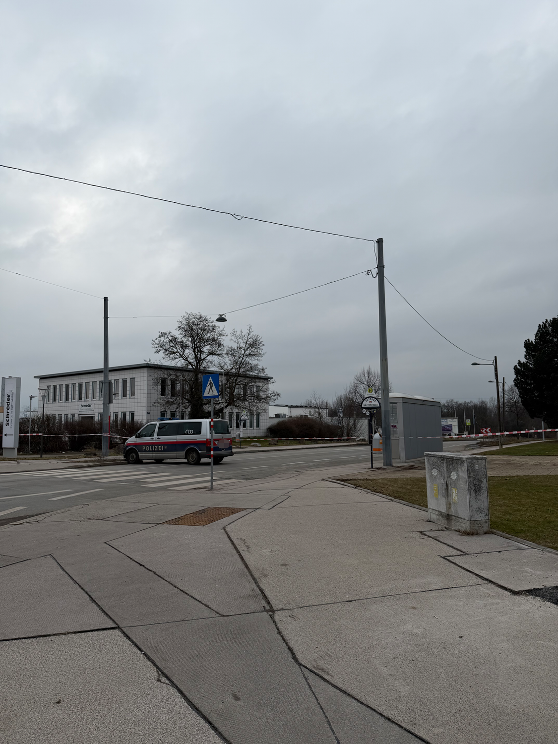 Großeinsatz am Montag (9.2.) zwischen Favoriten und Liesing statt.