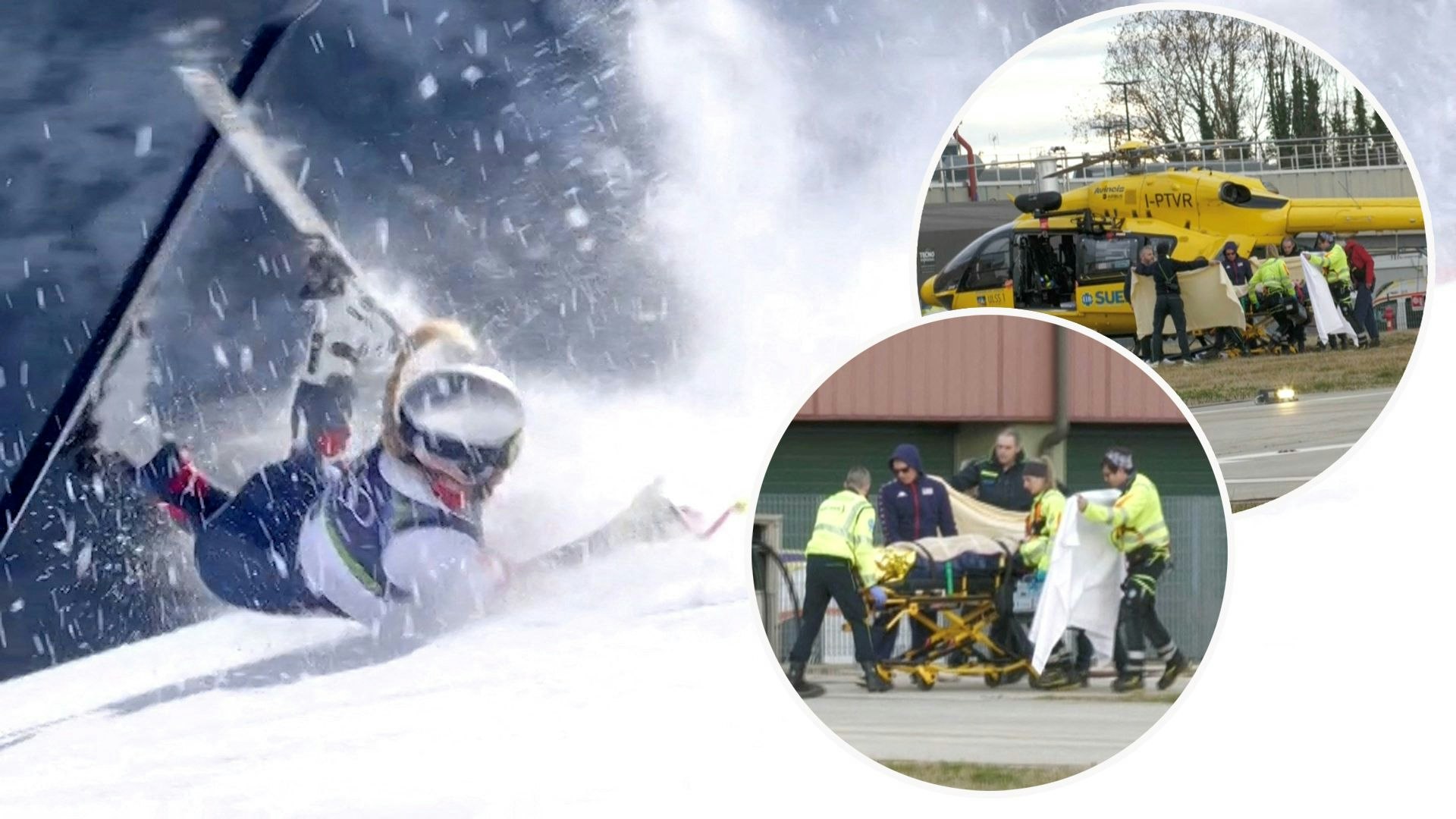 Heute.at - Die dramatischen Bilder der Vonn-Rettung bei Olympia