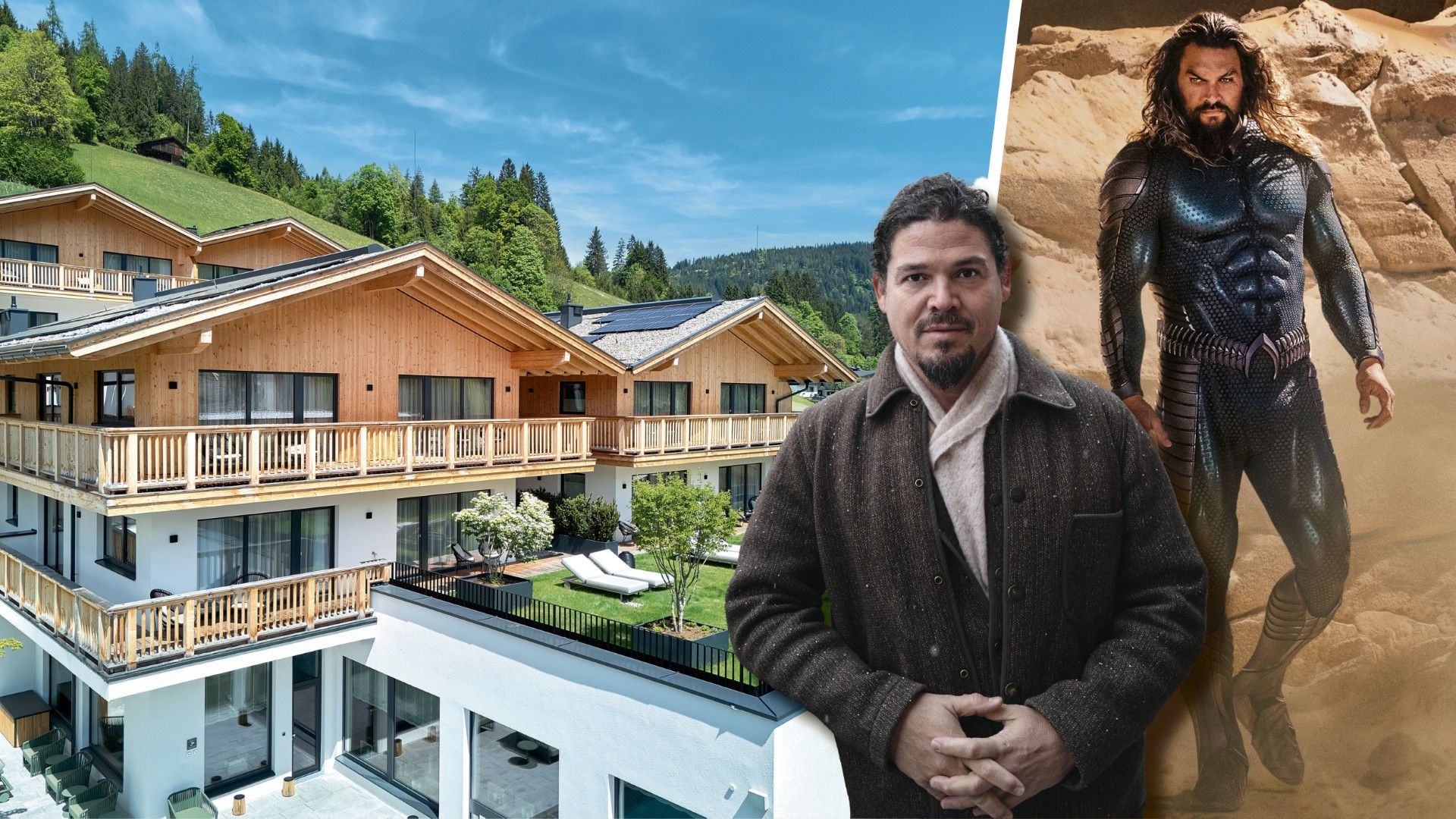 Promi-Coach Damien Viera (mitte) trainierte schon Starts wie Jason Momoa.