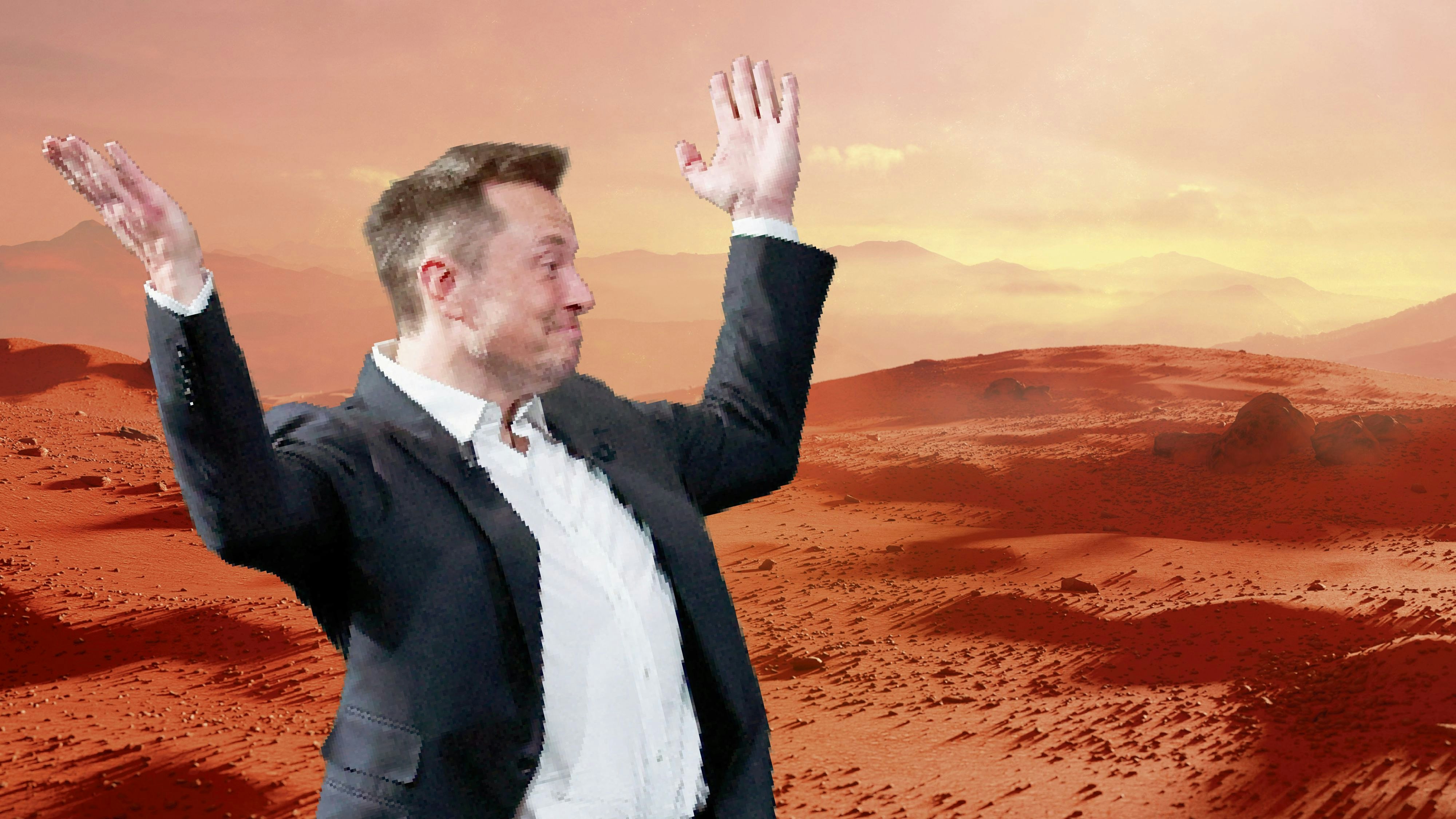 Musk wirft den Hut drauf: Keine Mars-Besiedelung in absehbarer Zeit