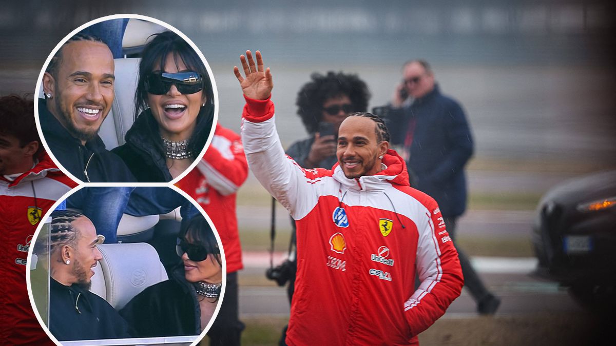 Lewis Hamilton und Kim Kradashian besuchten gemeinsam den Super-Bowl.