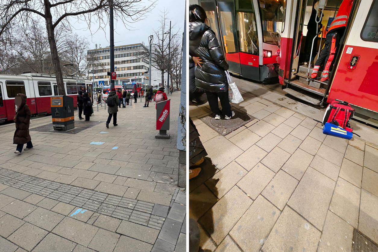 Am Montag krachte es in Wien-Floridsdorf ordentlich.