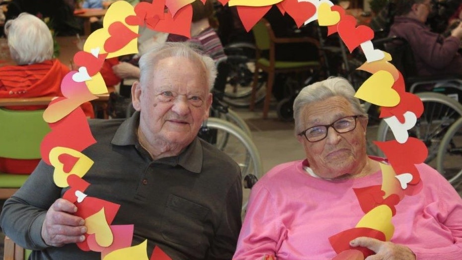 Seit fast 70 Jahren ein Paar: Florian Petz und sein "Annerl".