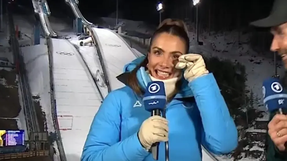 Heute.at - Hannawald zu TV-Moderatorin: Sehe Pippi in den Augen