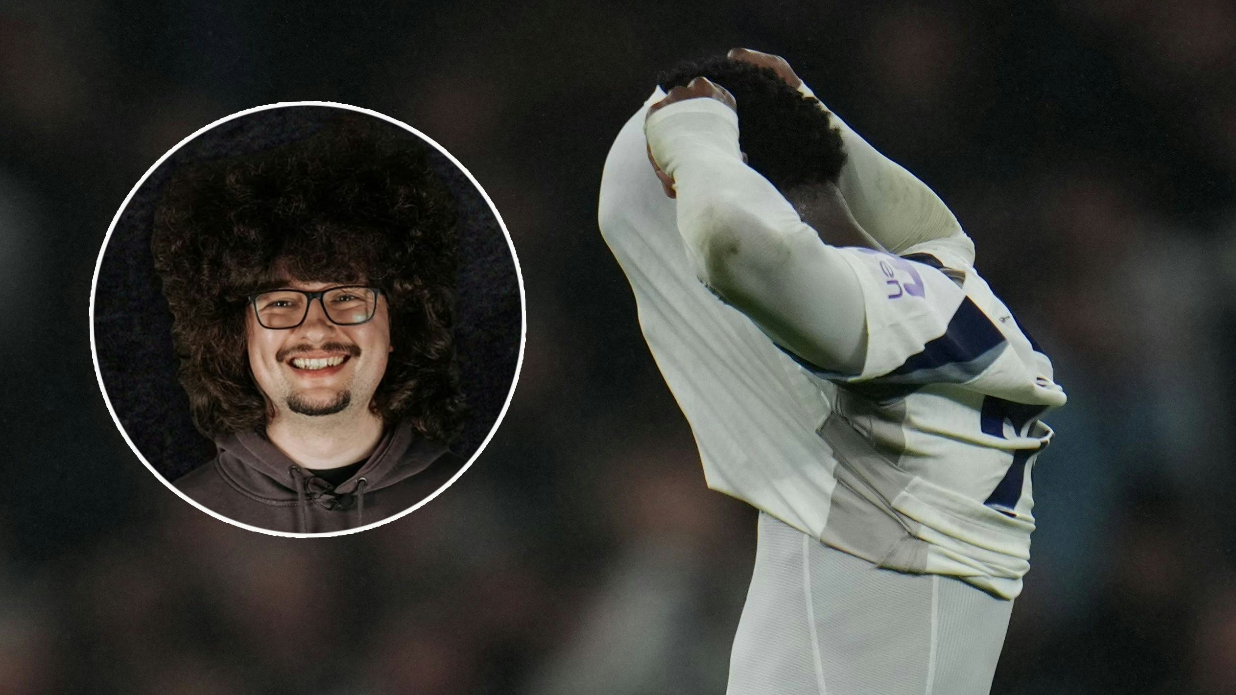 Tottenham verliert, United-Fan Fans Frank Ilett muss auf seinen Haarschnitt warten.