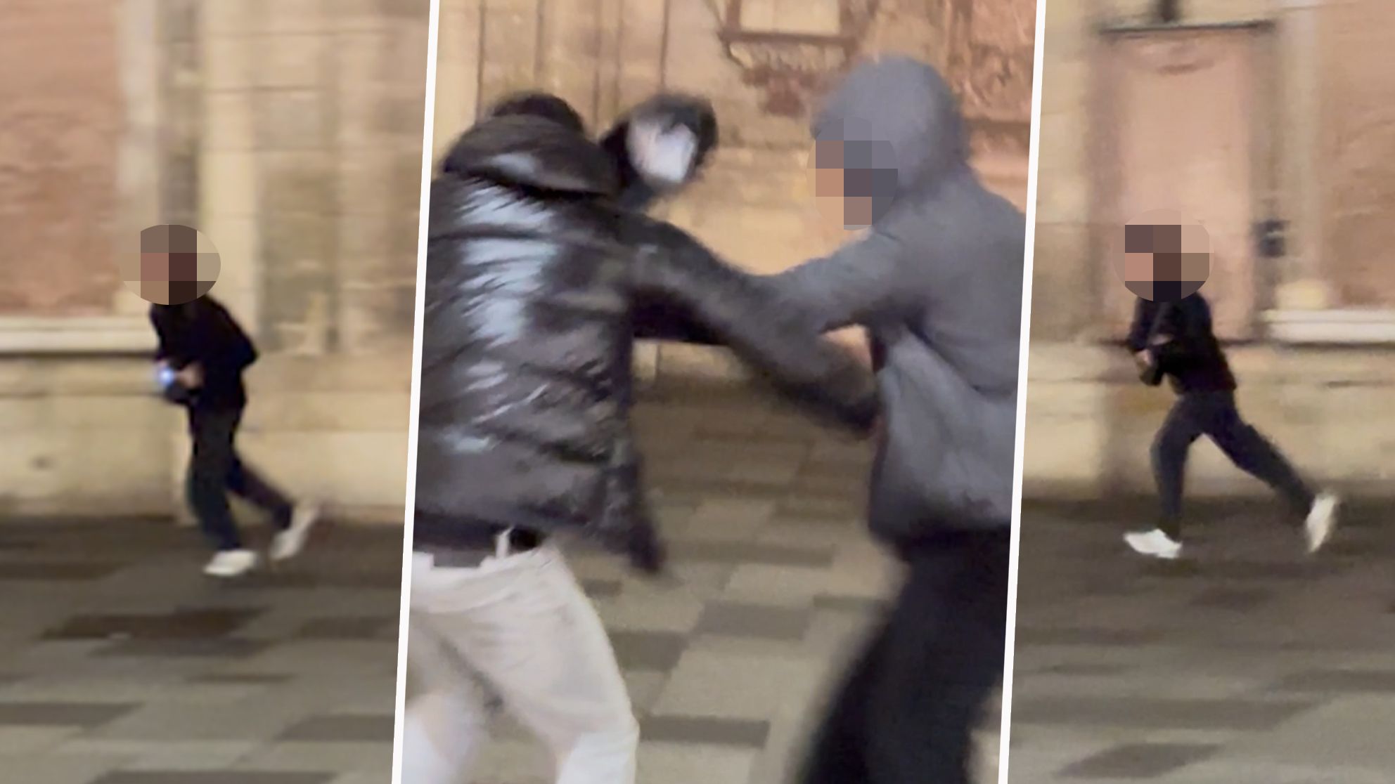 Eine Teenie-Bande sorgte mit einem Taser und Rangeleien vor dem Stephansdom für Aufsehen.