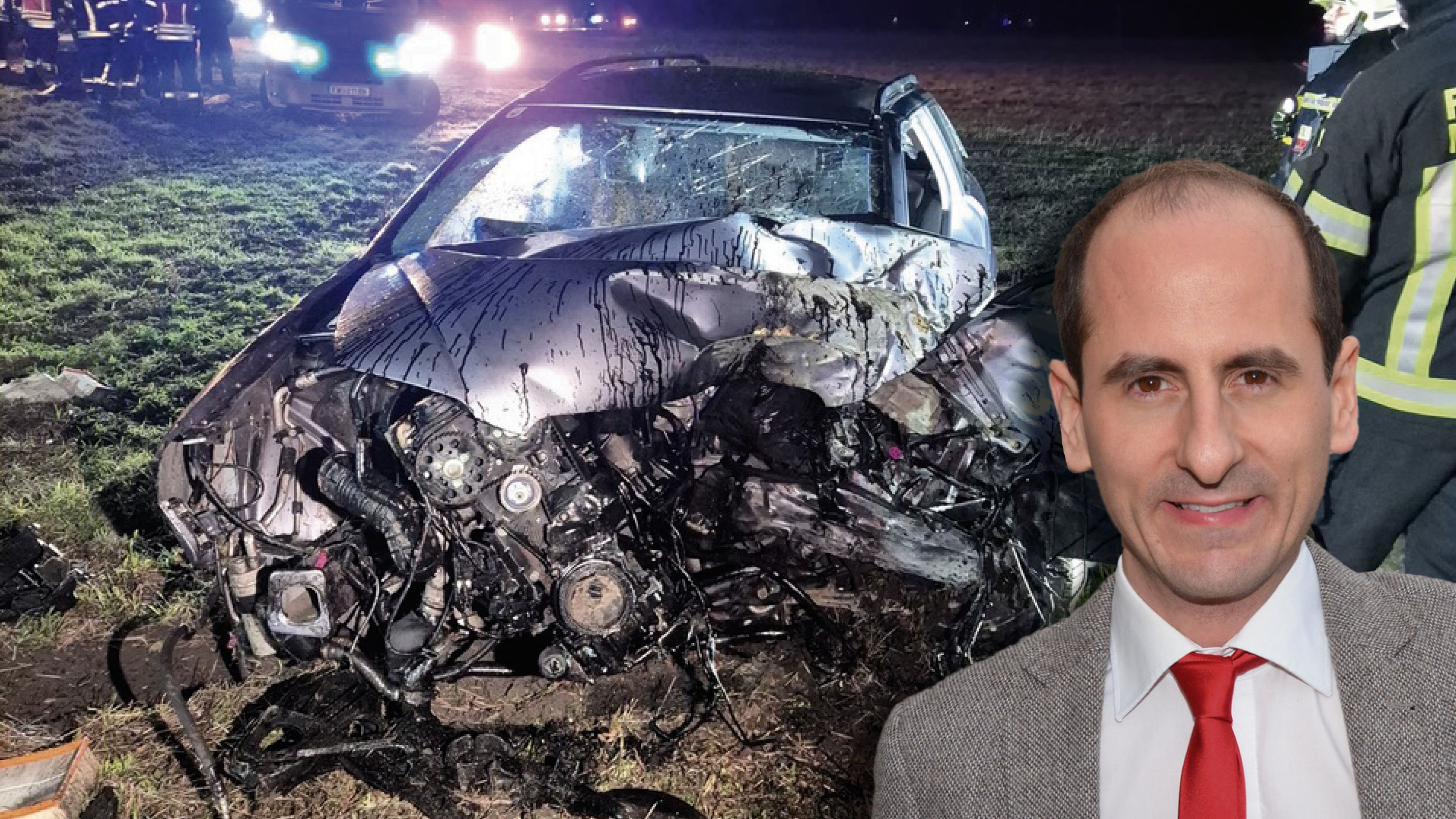 Mitterndorfs Bürgermeister Thomas Jechne war als Ersthelfer sofort zur Stelle und half den Verletzten.