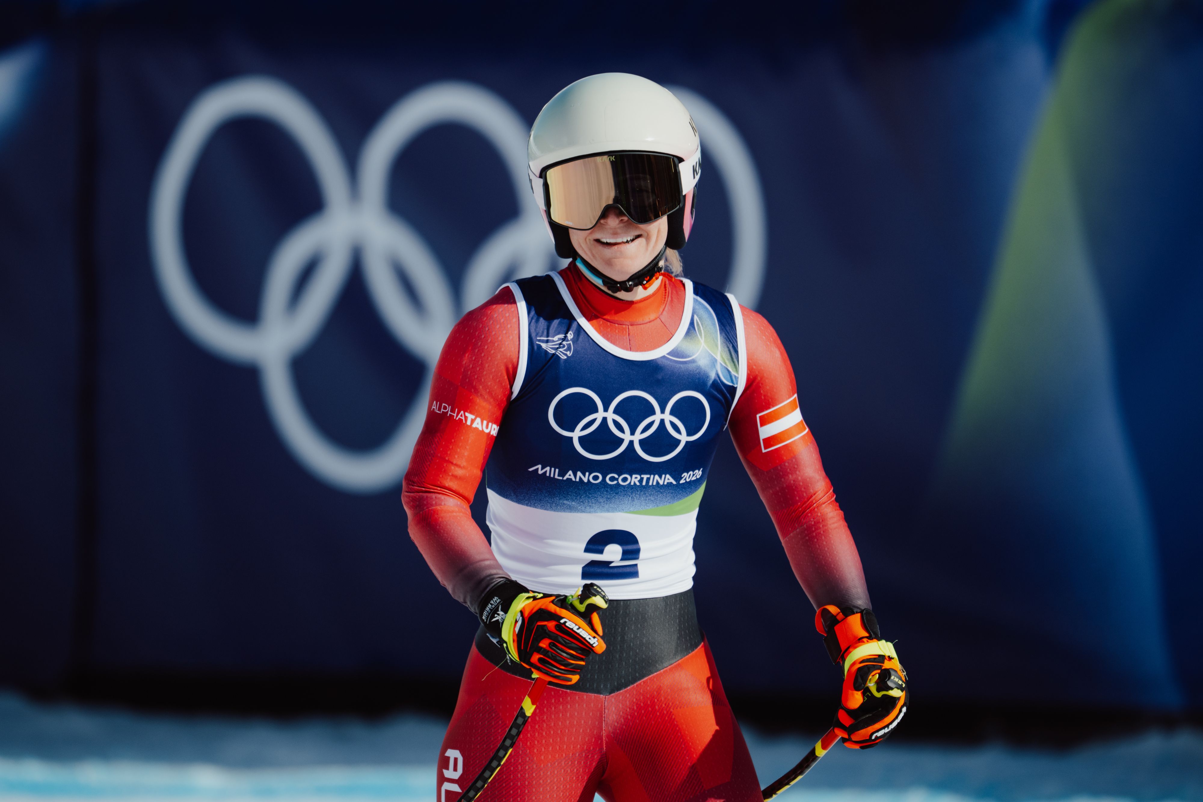 Ariane Rädler legte in der Abfahrt den Grundstein für Gold.