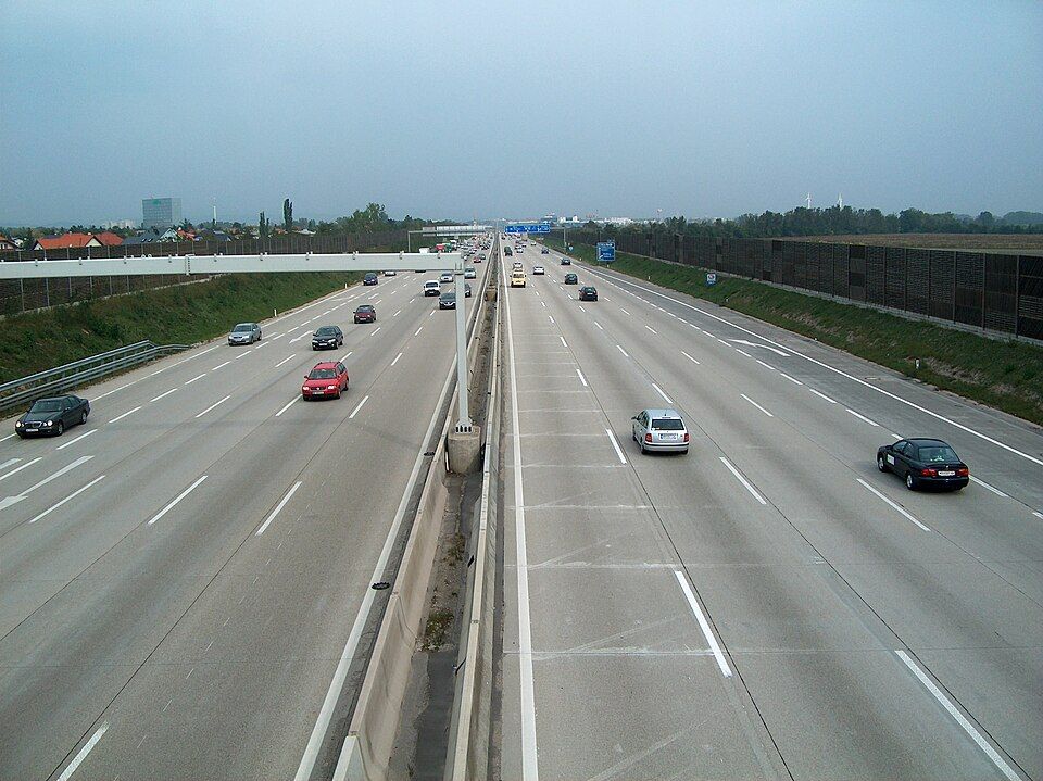 Die A2 bei Wr. Neustadt