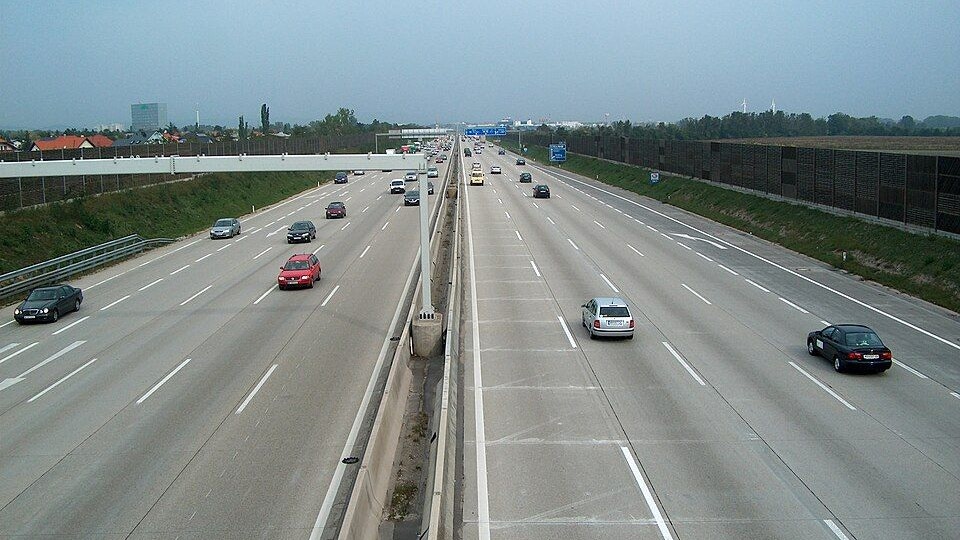 Die A2 bei Wr. Neustadt