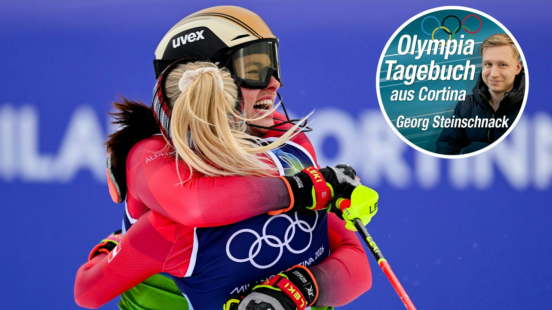 Ariana Rädler und Katharina Huber freuten sich über den sensationellen Titel. 