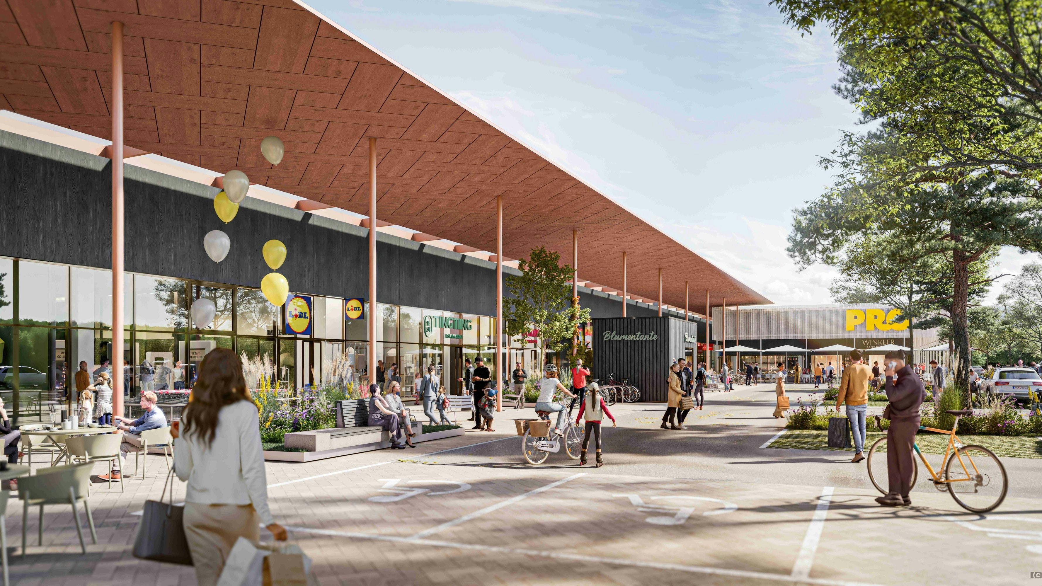 So wird das neue Pro in Linz-Urfahr aussehen.