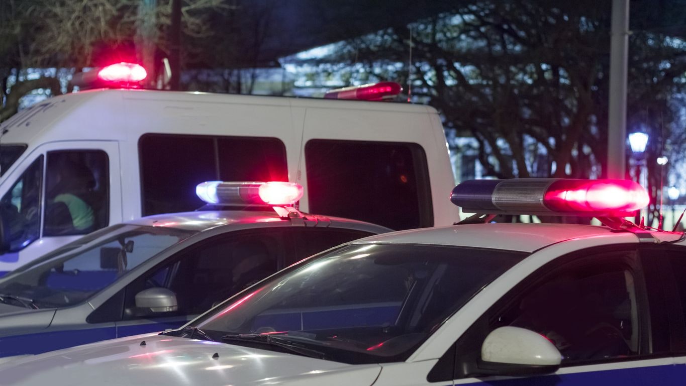 Symbolbild eines Polizeieinsatzes in Russland.