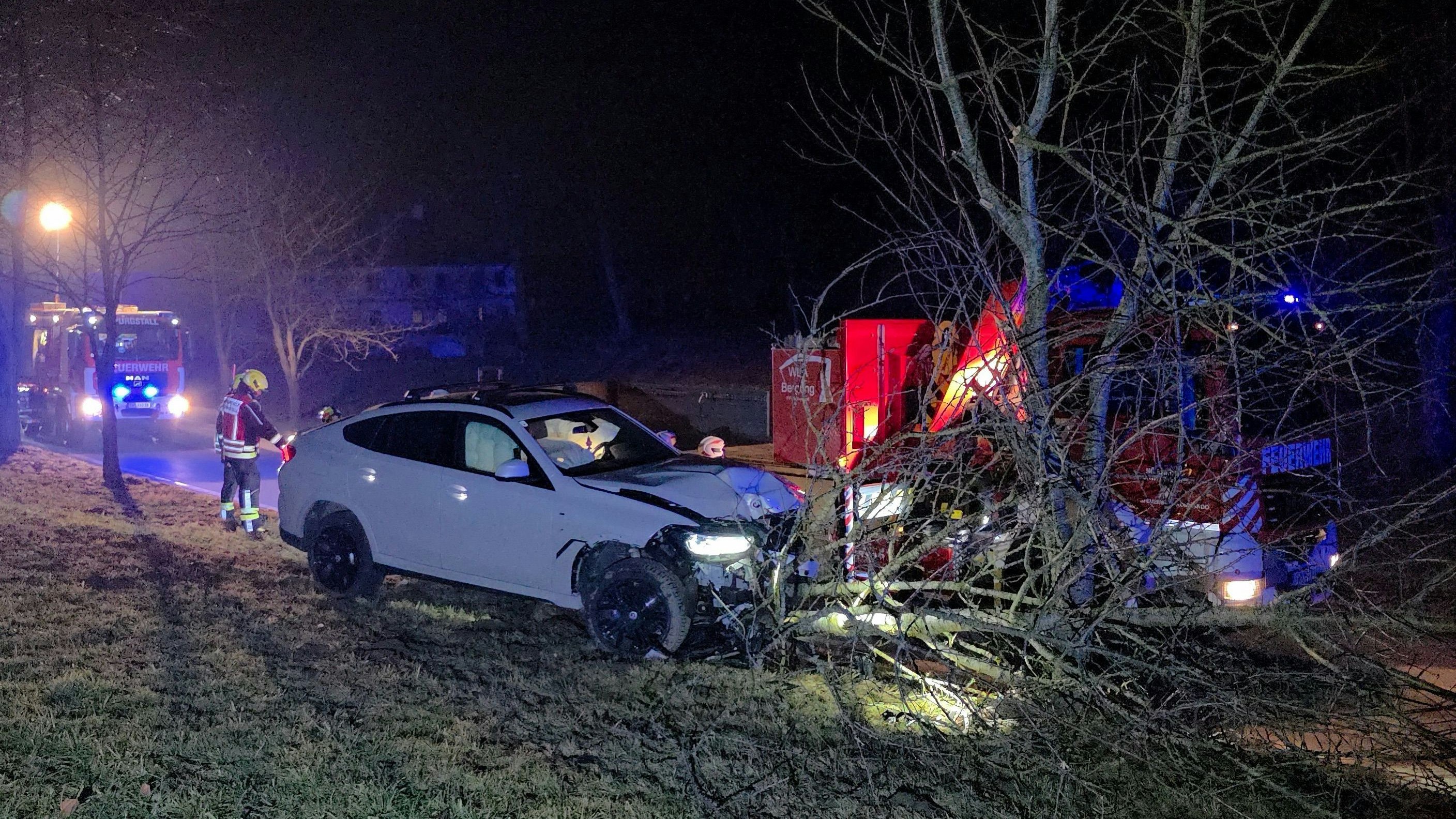 Heute.at - Wildtier ausgewichen – Lenkerin fährt gegen Baum