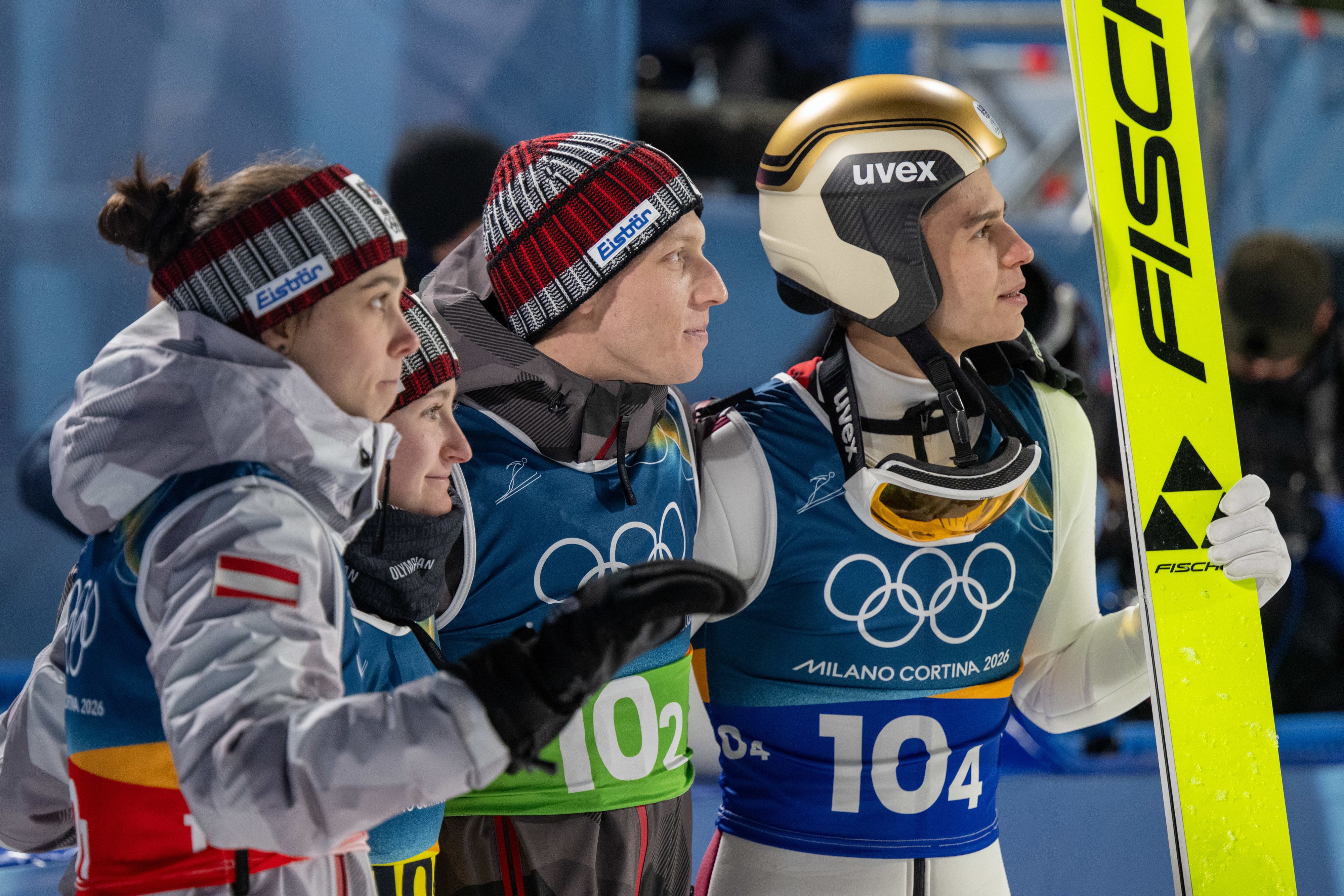 Für Österreichs Skispringer gibt es bei Olympia noch nichts zu feiern.