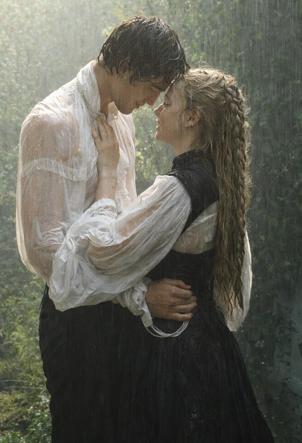 So geht Leidenschaft: Heathcliff (Jacob Elordi) und Catherine (Margot Robbie) in der Neuverfilmung von "Wuthering Heights – Sturmhöhe"