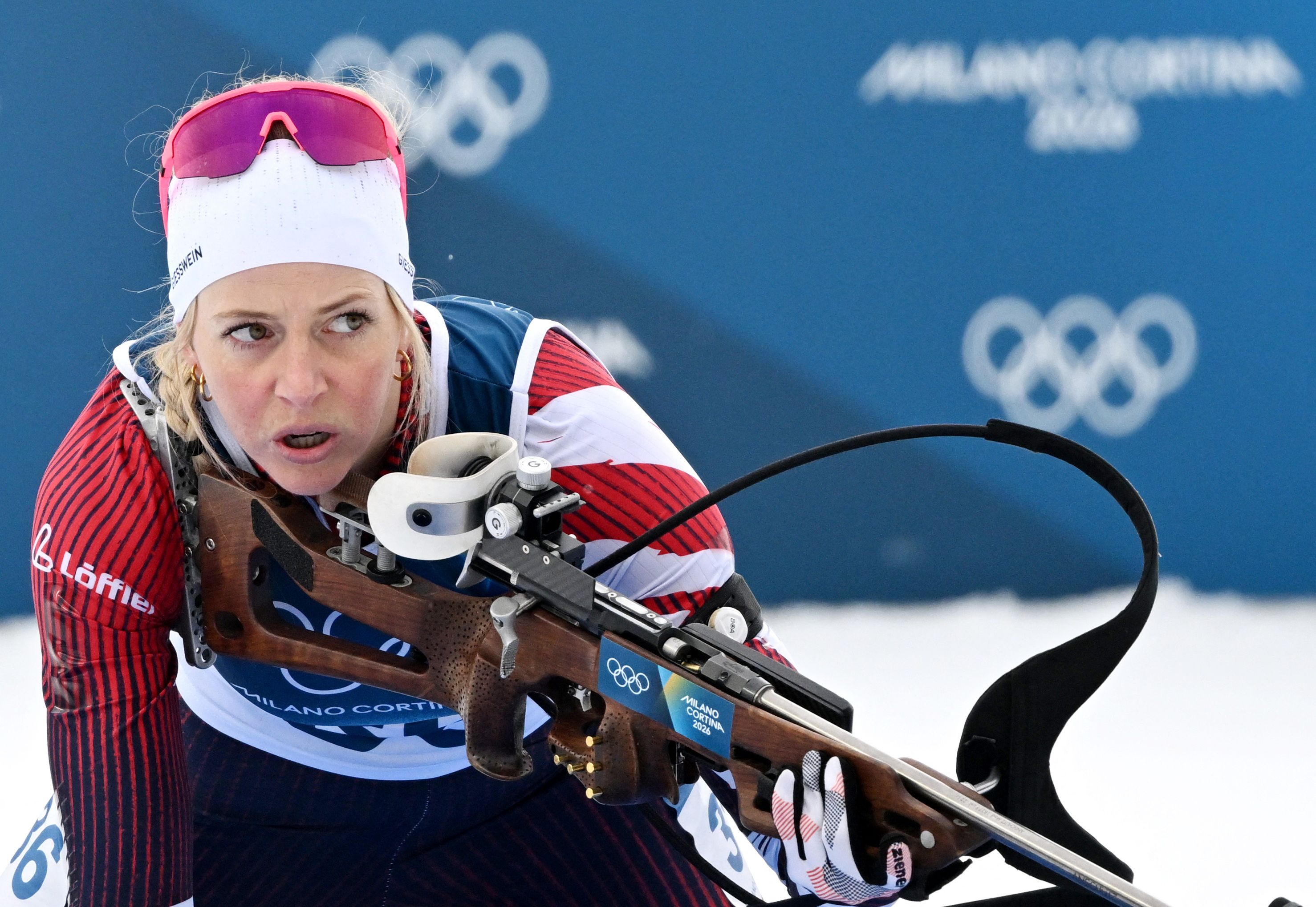 Österreichs Top-Biathletin Lisa Hauser. 
