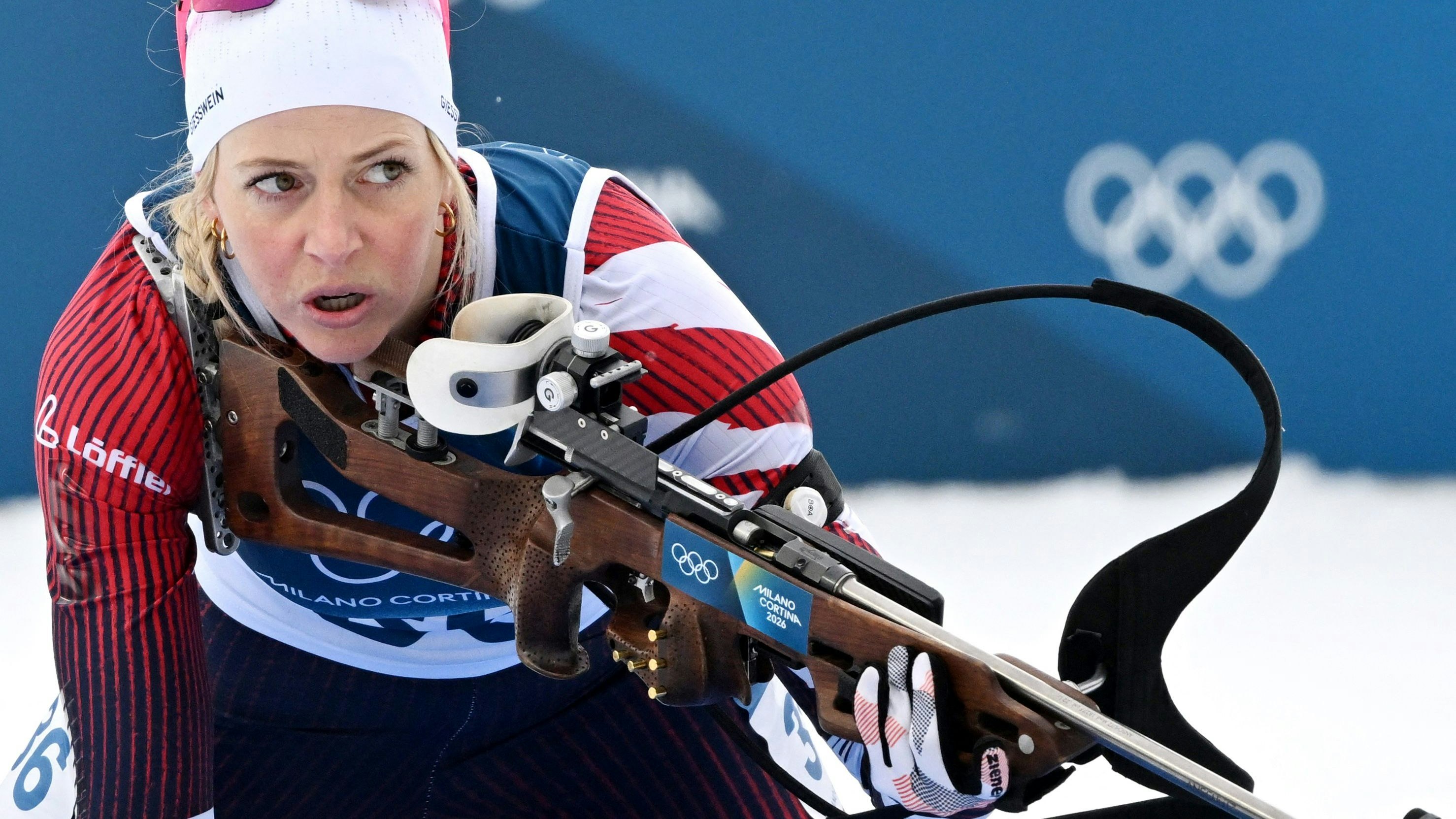Österreichs Top-Biathletin Lisa Hauser. 