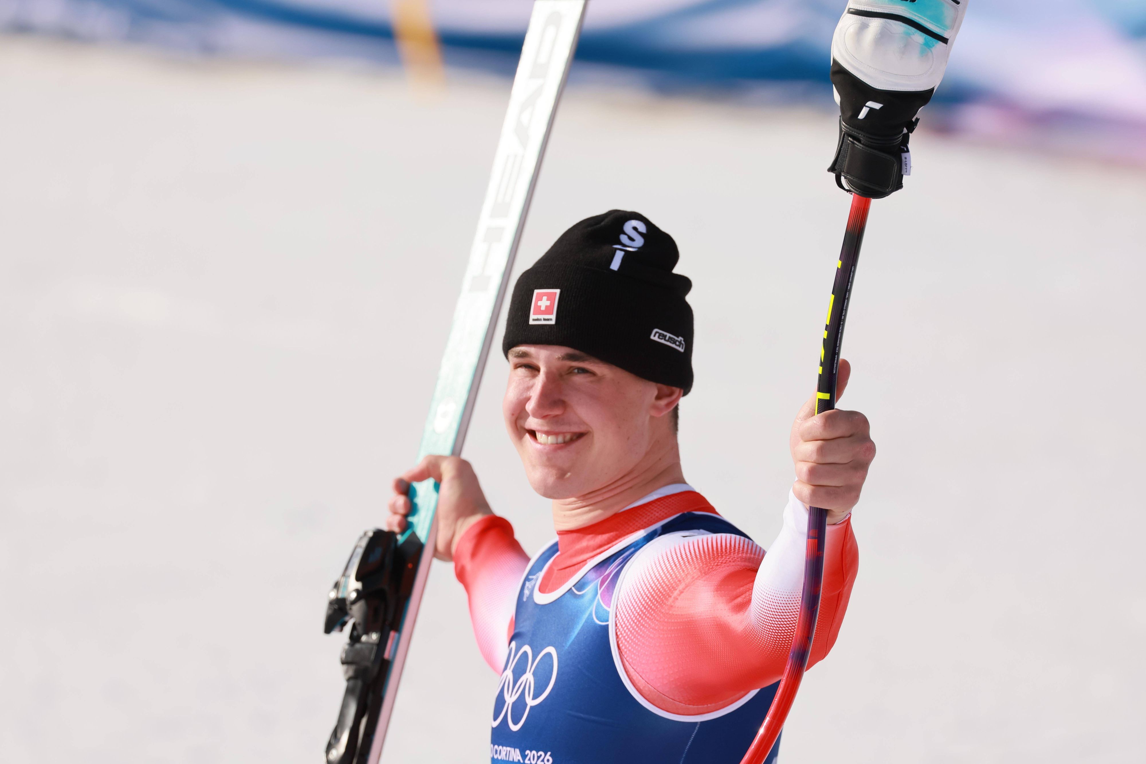 Franjo von Allmen holt sein drittes Gold.