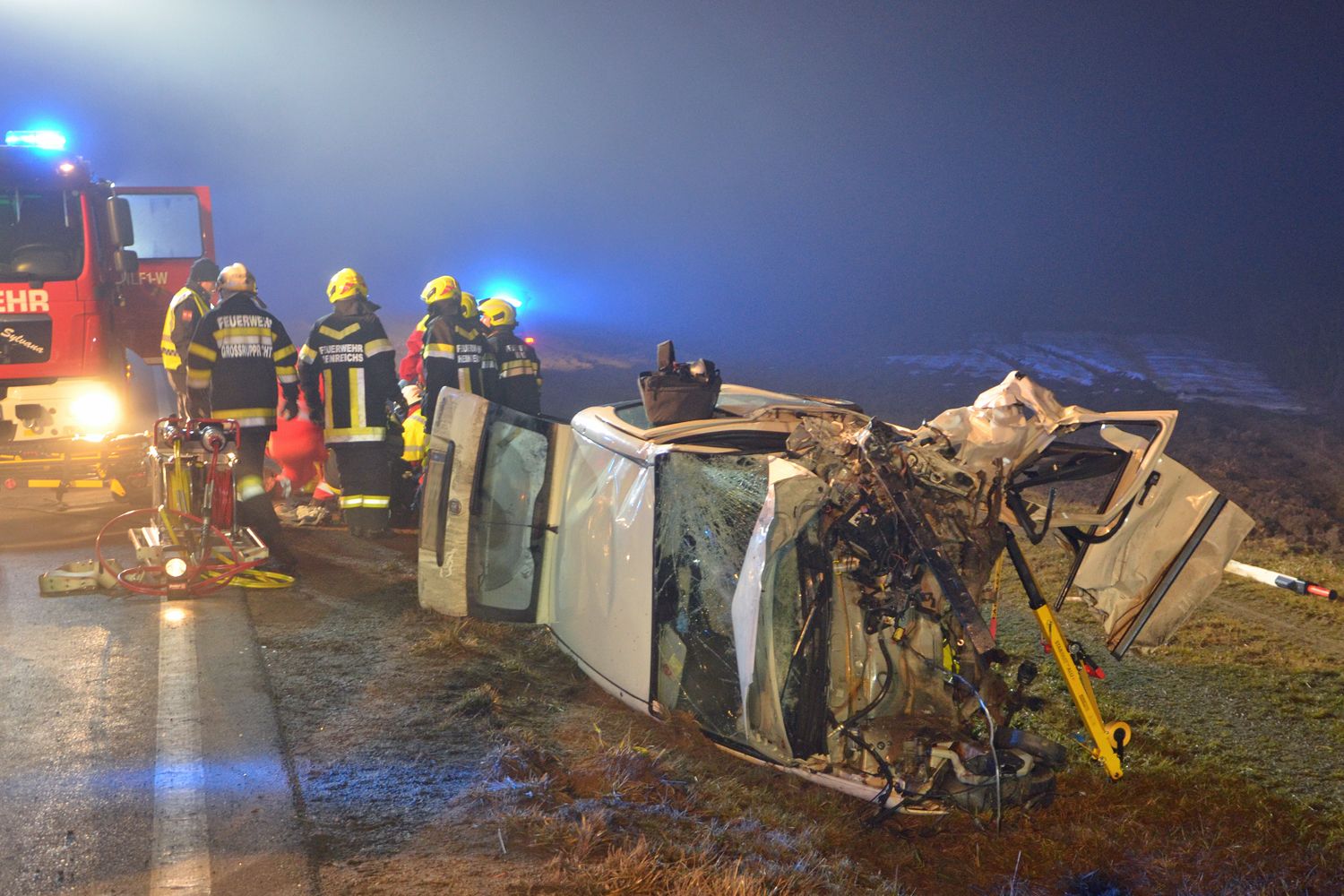 Tödlicher Verkehrsunfall bei Großrupprechts
