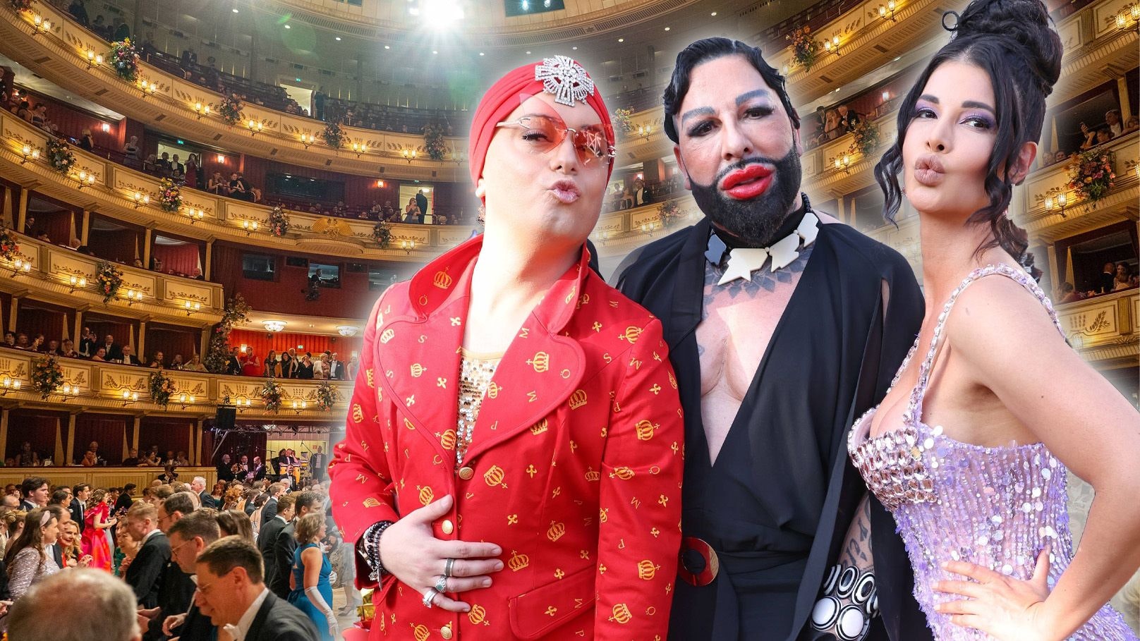 Heute.at - Realitystars in Wien! So trashig war Opernball noch nie