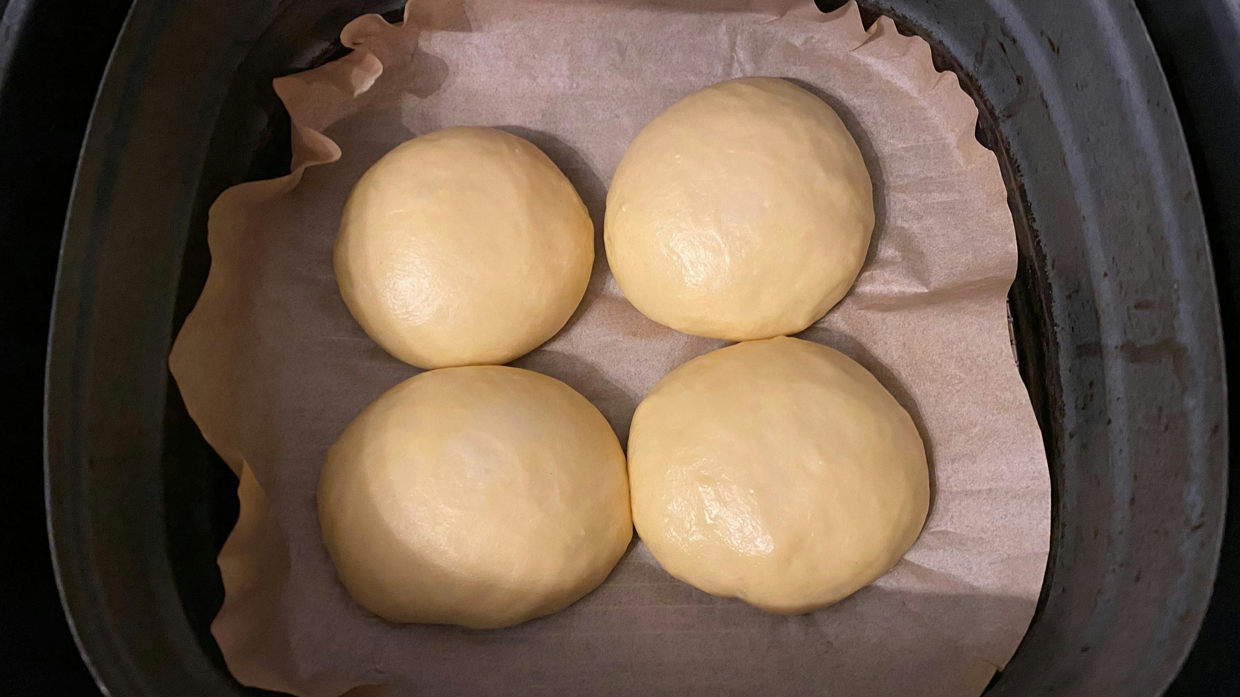 Krapfen im Airfryer.