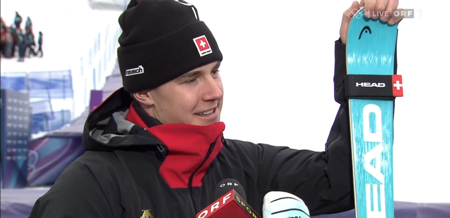 Franjo von Allmen ist überglücklich.