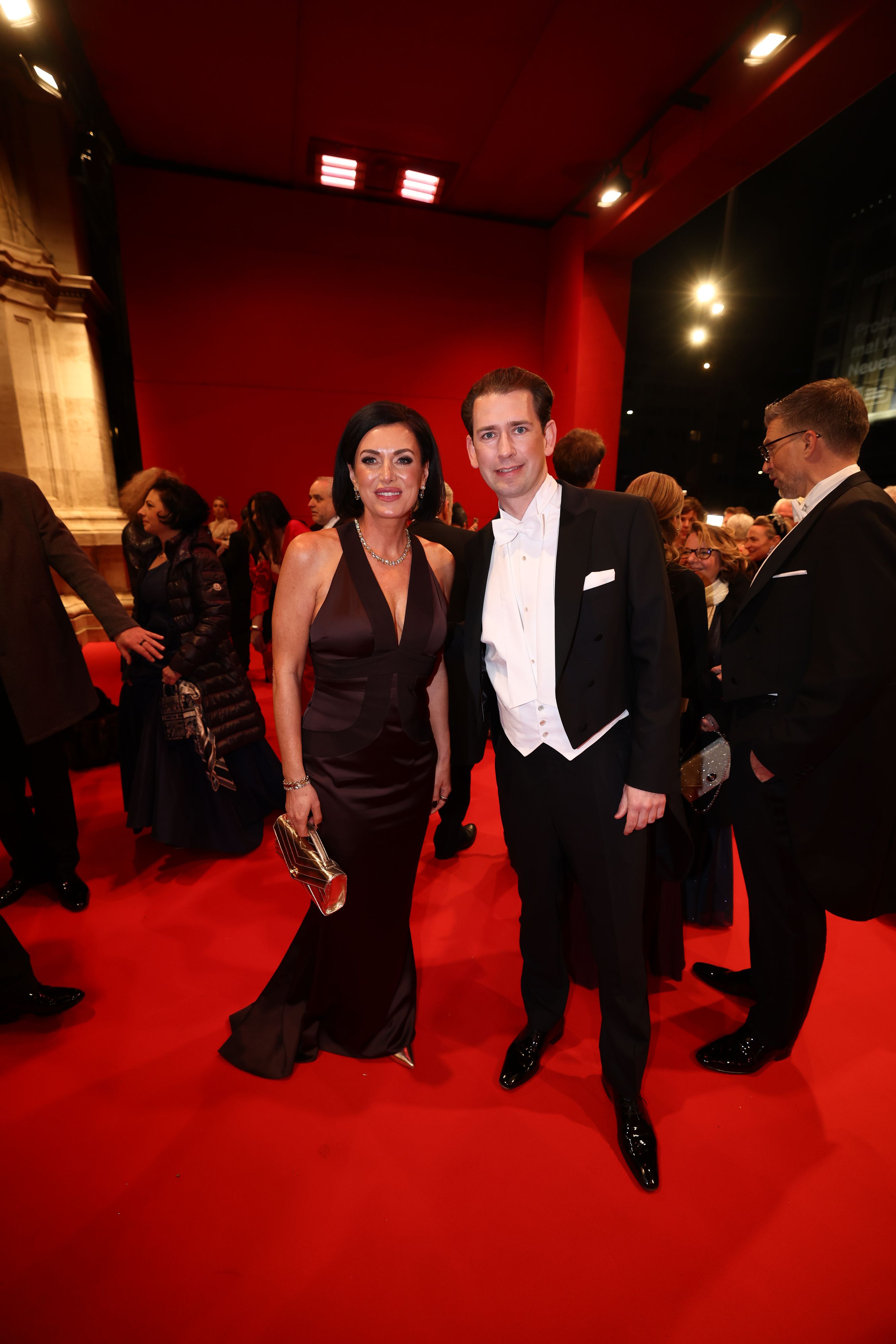 Ex-Kanzler Sebastian Kurz mit Elisabeth Köstinger.