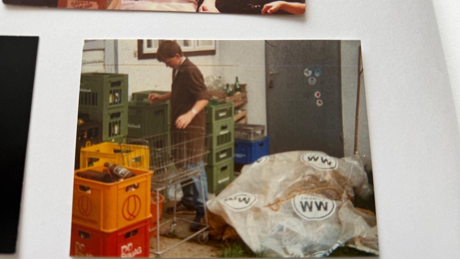 1990: Geppl, damals 16 Jahre alt, als Lehrling