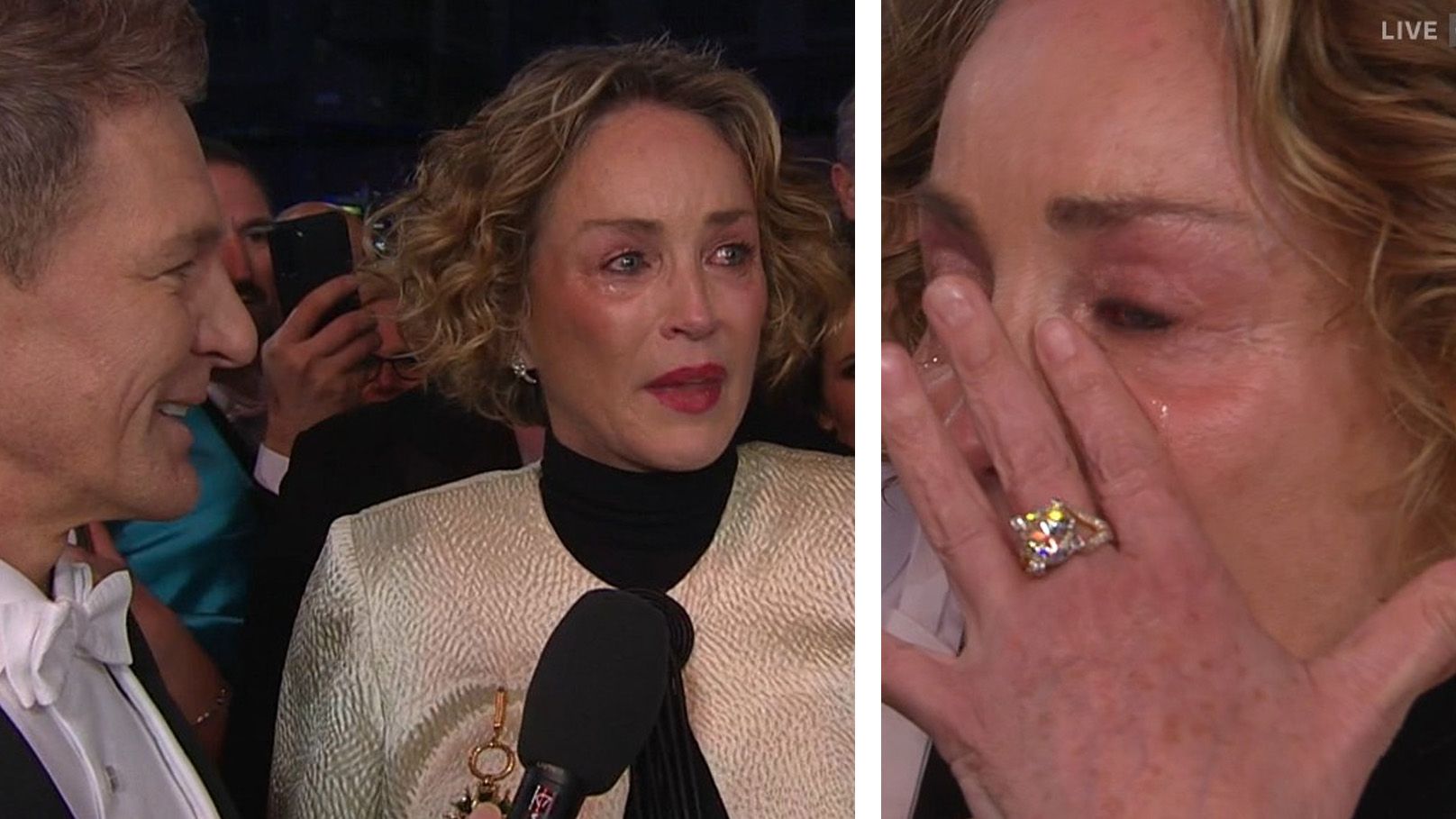 Heute.at - Sharon Stone fängt im ORF plötzlich zum Weinen an