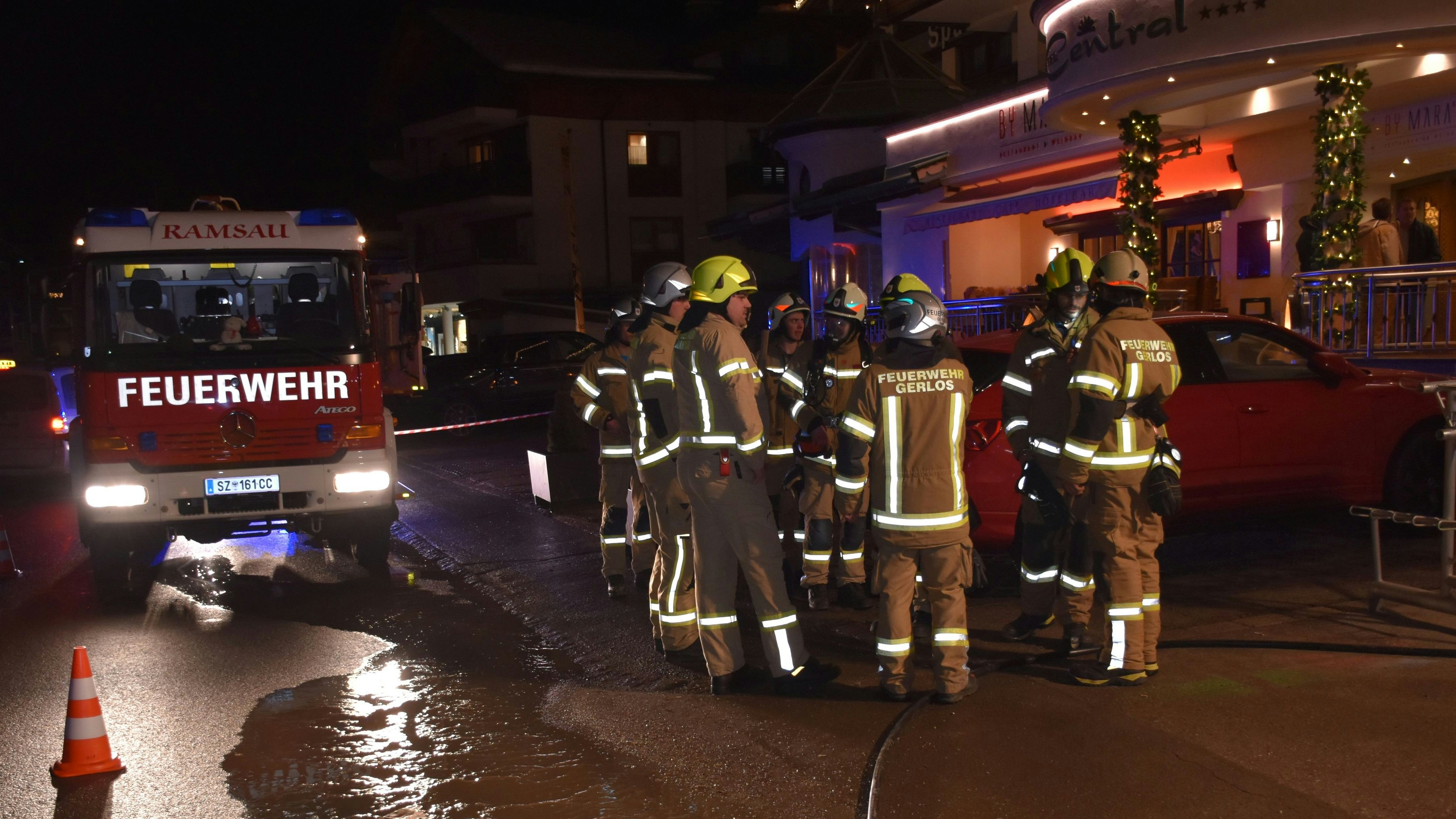 Der Brand in Gerlos hatte zum Glück keine Verletzten zu beklagen. 