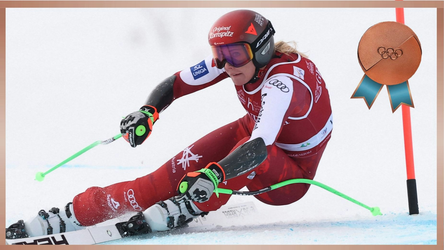 Heute.at - Olympia-Märchen! Hütter rast im Super-G zu Bronze