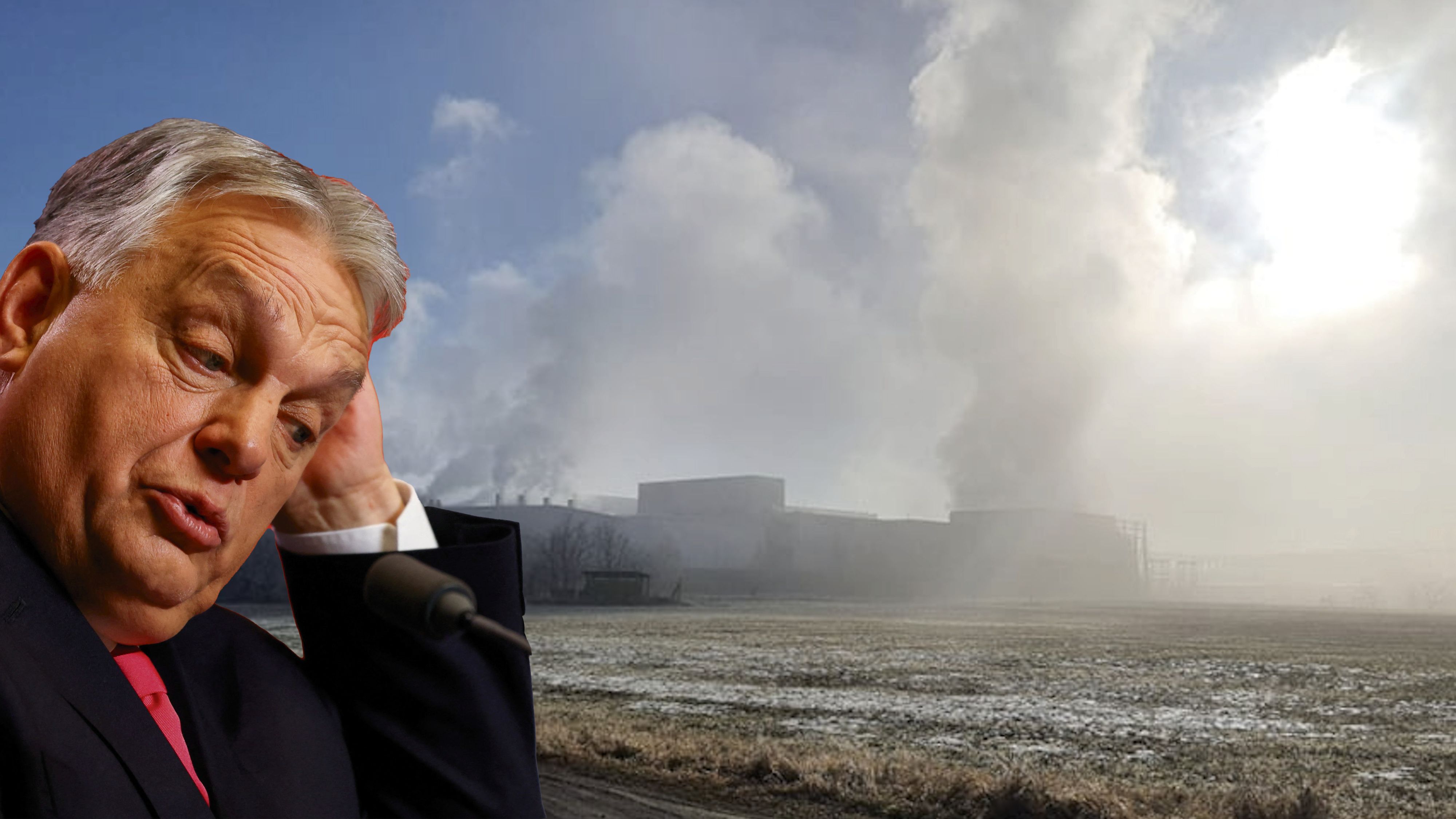 Ungarns Premier Orbán steht wegen des Umweltskandals um eine Akku-Fabrik in Göd im Parlamentswahlkampf schwer unter Druck