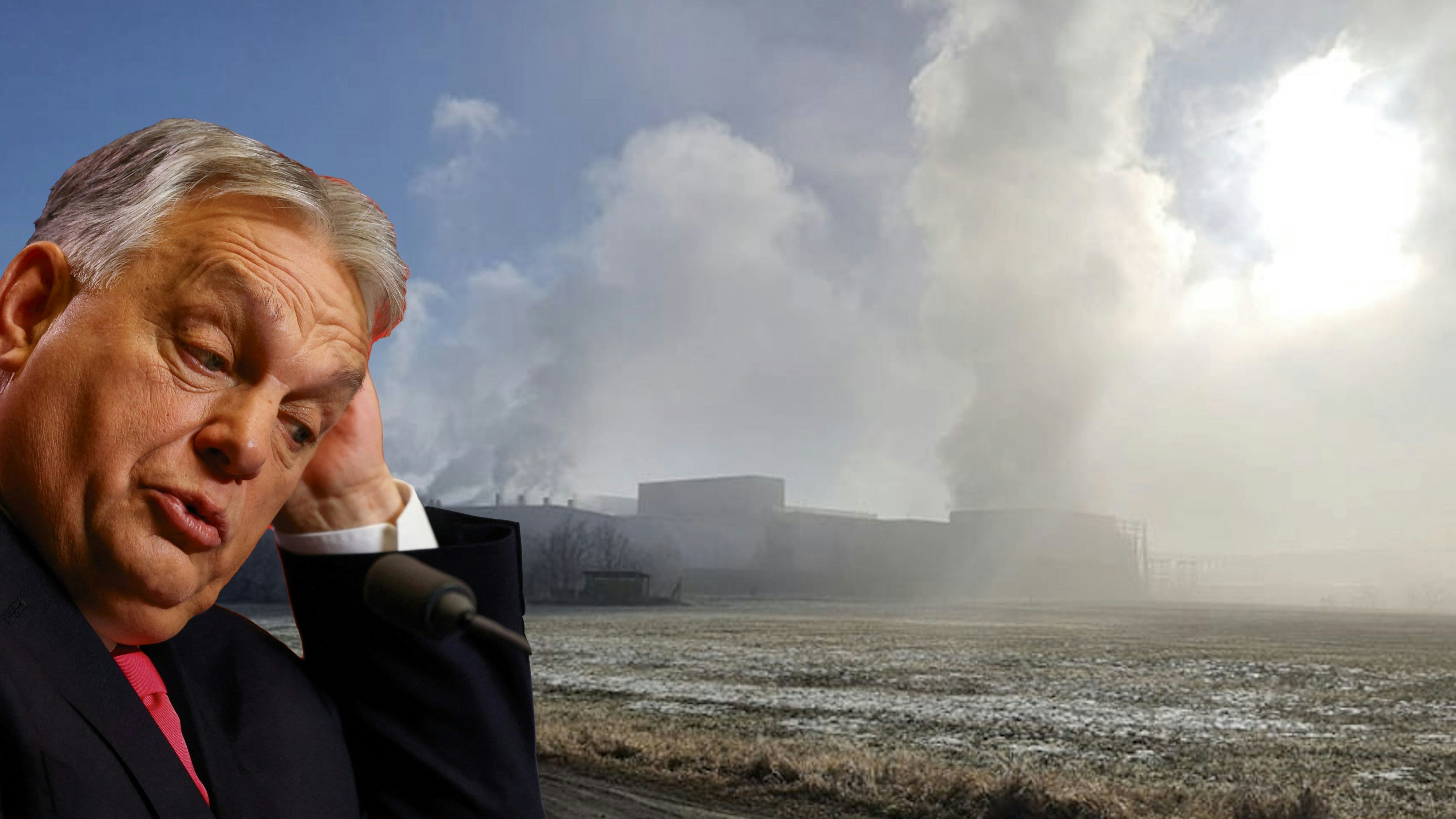 Ungarns Premier Orbán steht wegen des Umweltskandals um eine Akku-Fabrik in Göd im Parlamentswahlkampf schwer unter Druck