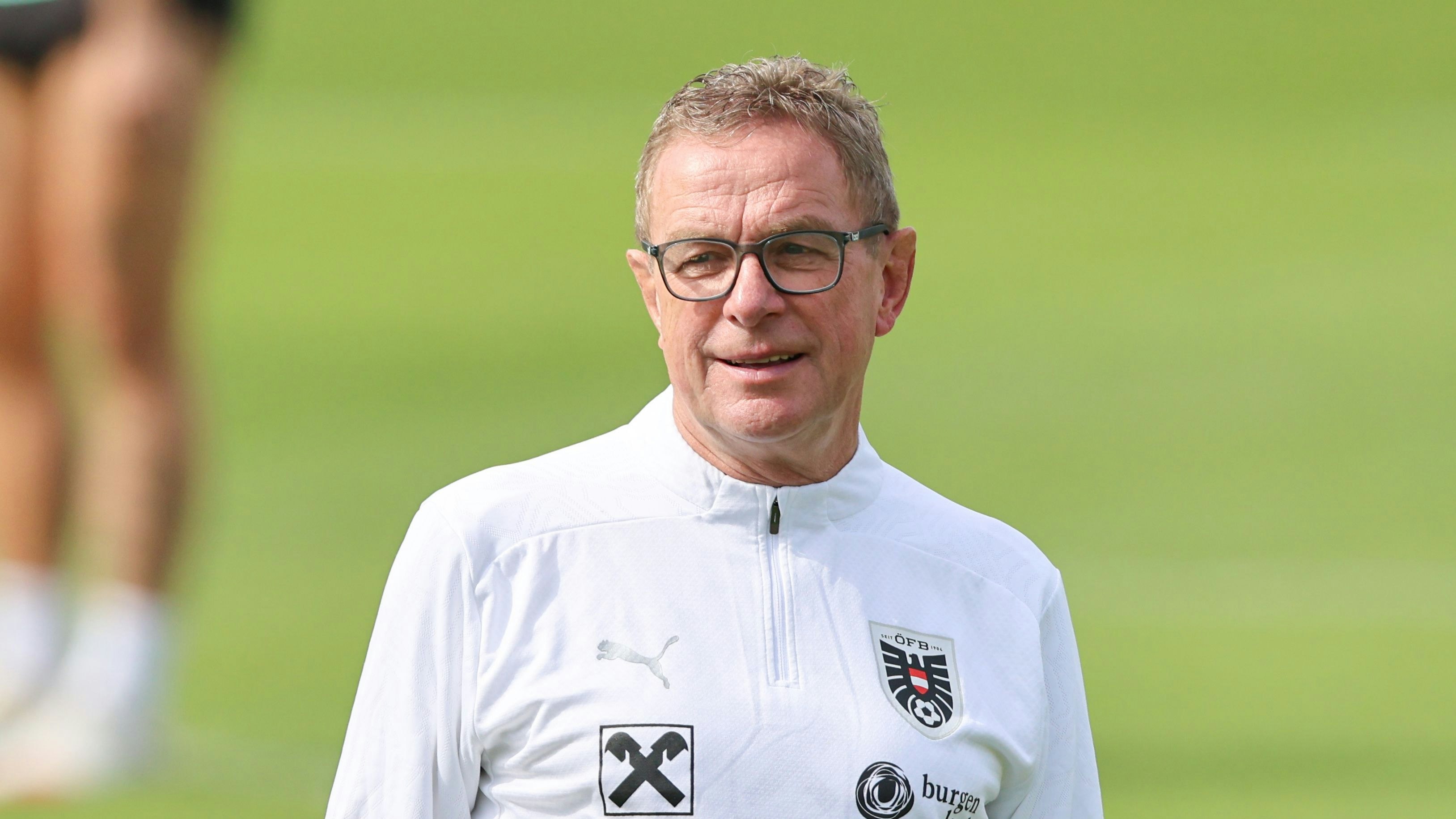 WINDISCHGARSTEN,AUSTRIA,08.SEP.25 - SOCCER - FIFA World Cup 2026, European Qualifiers, group stage, OEFB international match, Bosnia and Herzegovina vs Austria, preview, training AUT. Image shows head coach Ralf Rangnick (AUT). Photo: GEPA pictures/ Mathias Mandl