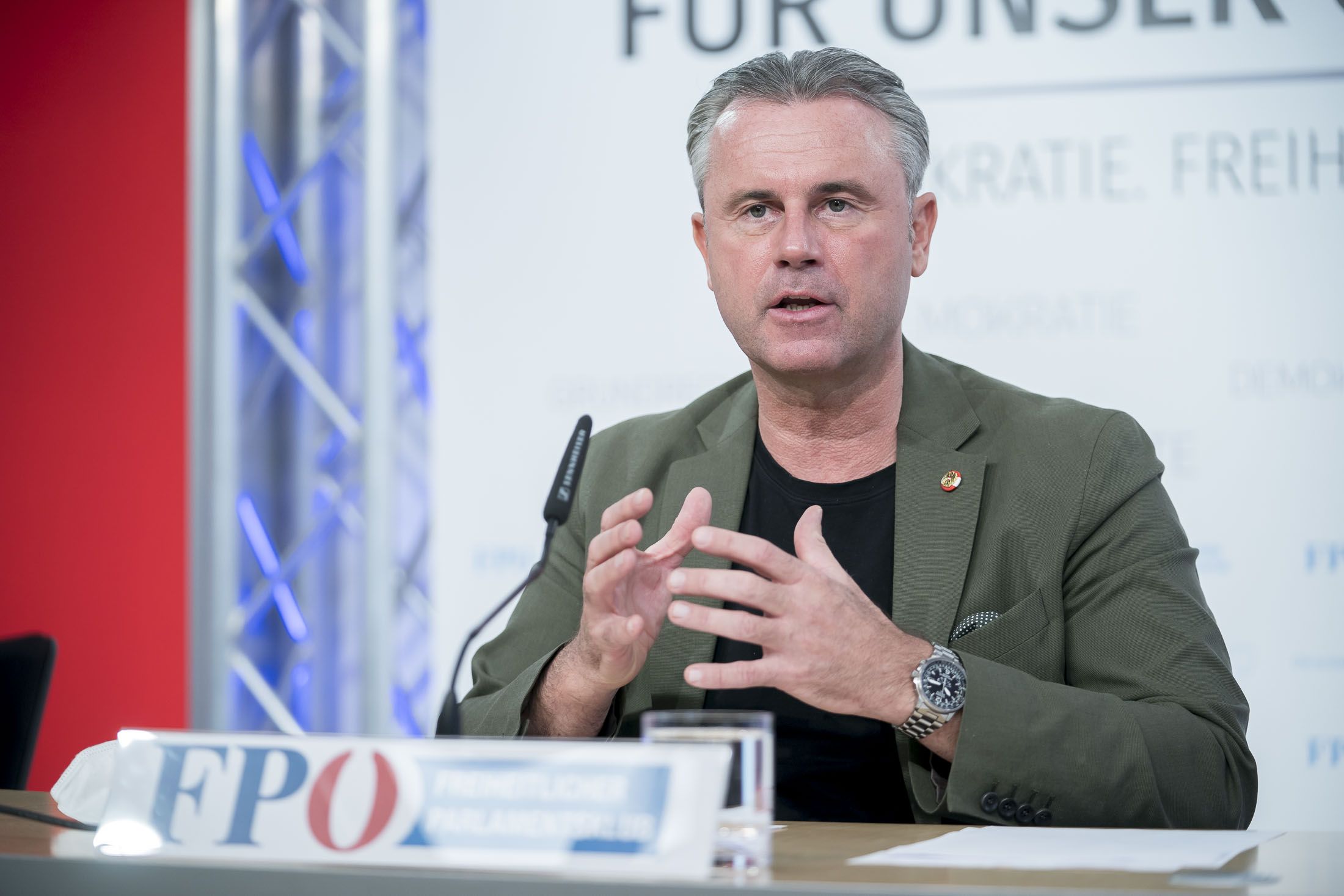 Norbert Hofer wird keine Führungsrolle bei der Binder-Leitl Investment GmbH übernehmen.