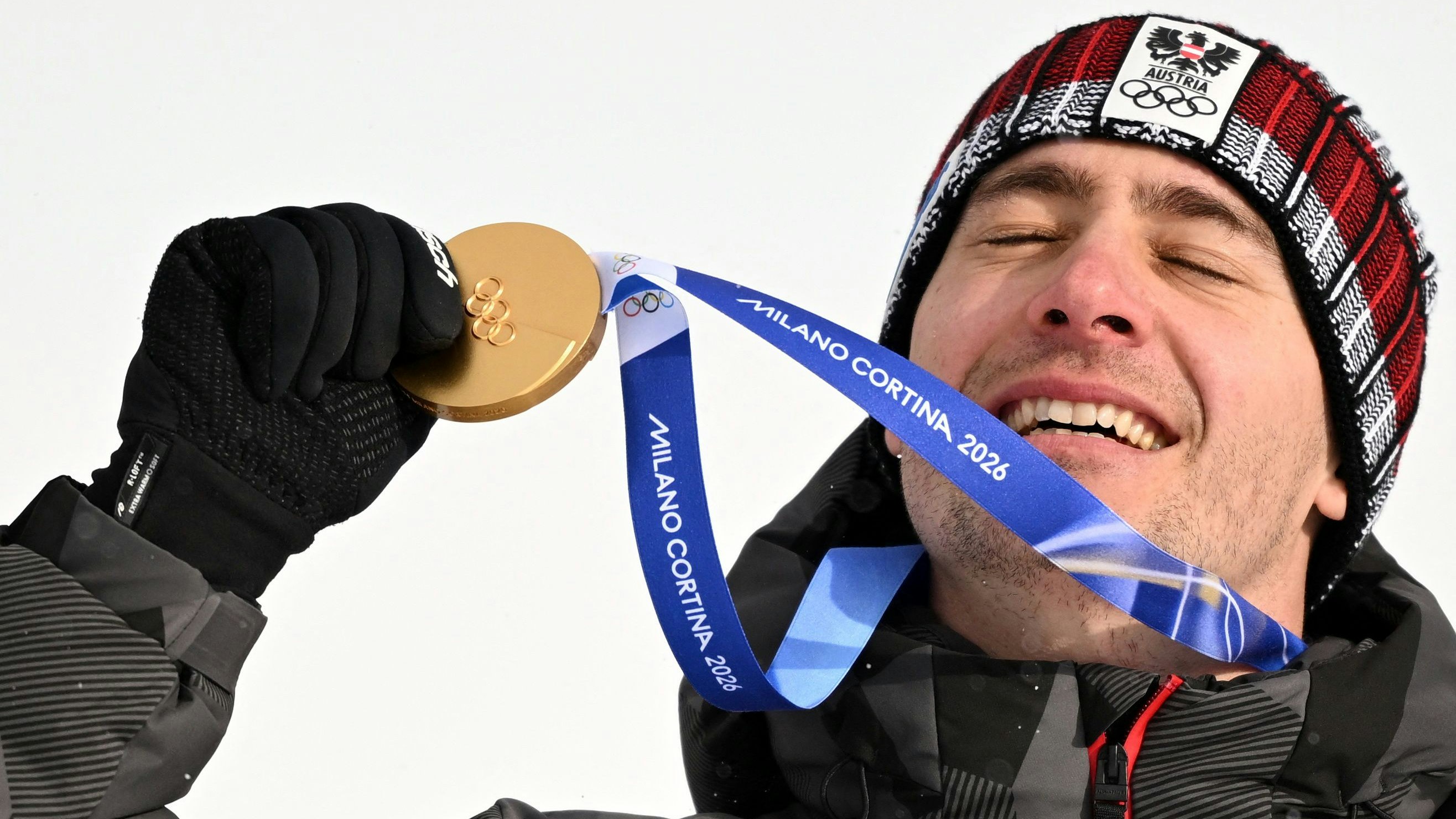 Alessandro Schöpf wiederholt seine Olympia-Goldmedaille aus dem Jahr 2022. 