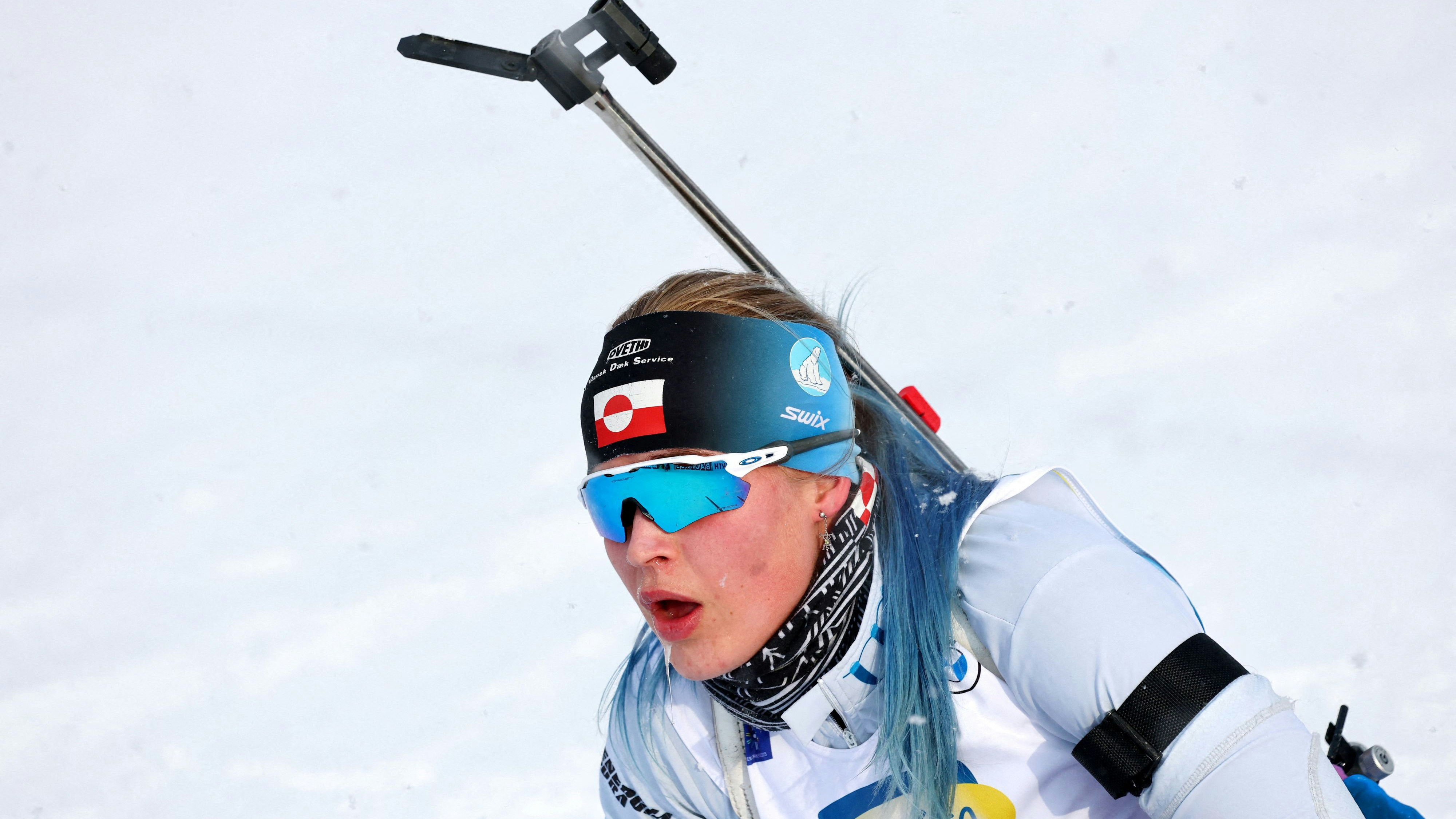 Heute.at - Trump ist ein Idiot! Grönländerin tobt bei Olympia