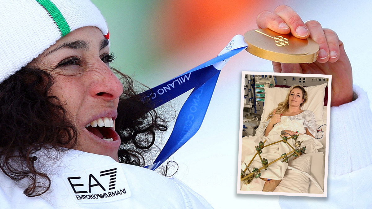 Federica Brignone holt Olympia-Gold, Lindsey Vonn gratulierte aus dem Krankenbett. 