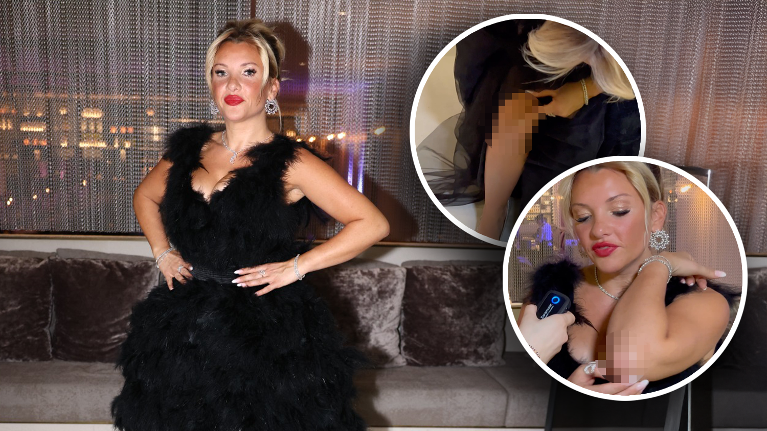 Heute.at - 5-Meter-Schleppe! Evelyn Burdecki stürzt im Mega-Kleid