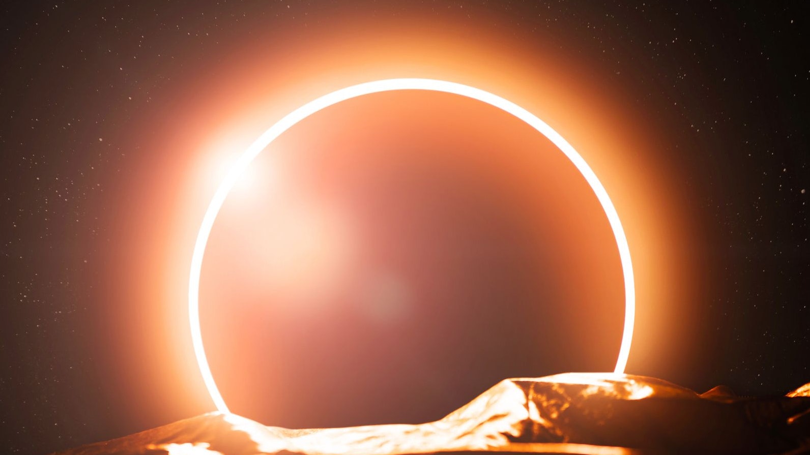 Heute.at - Mega-Ereignis! Sonnenfinsternis mit Feuerkranz