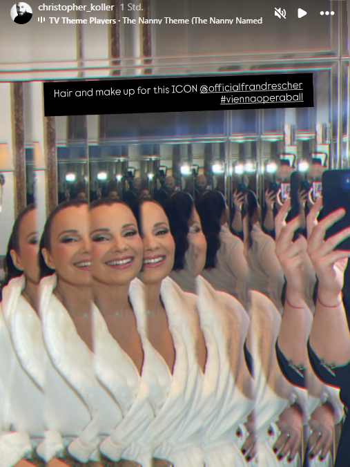 Christopher Koller stylt sonst Stars wie Naschenweng und Schneider - Drescher vertraut ihm für den Opernball.