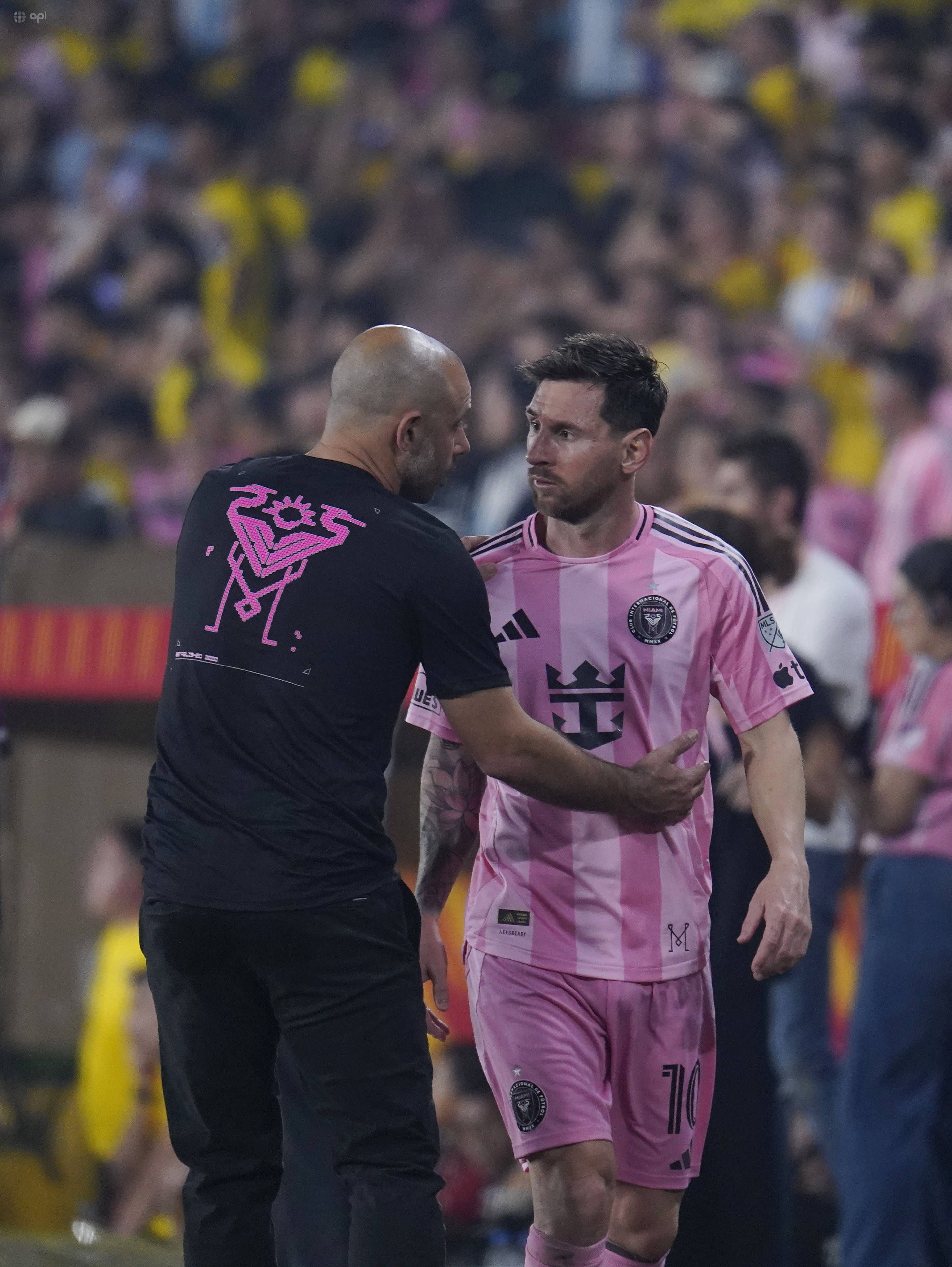 Messi musste angeschlagen ausgewechselt werden.