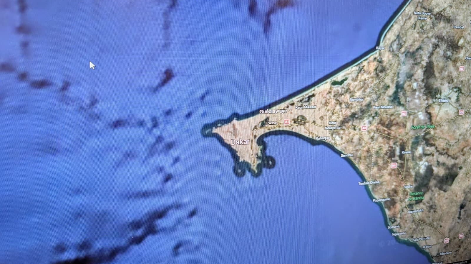 Das gestohlene Handy tauchte in Dakar wieder auf.