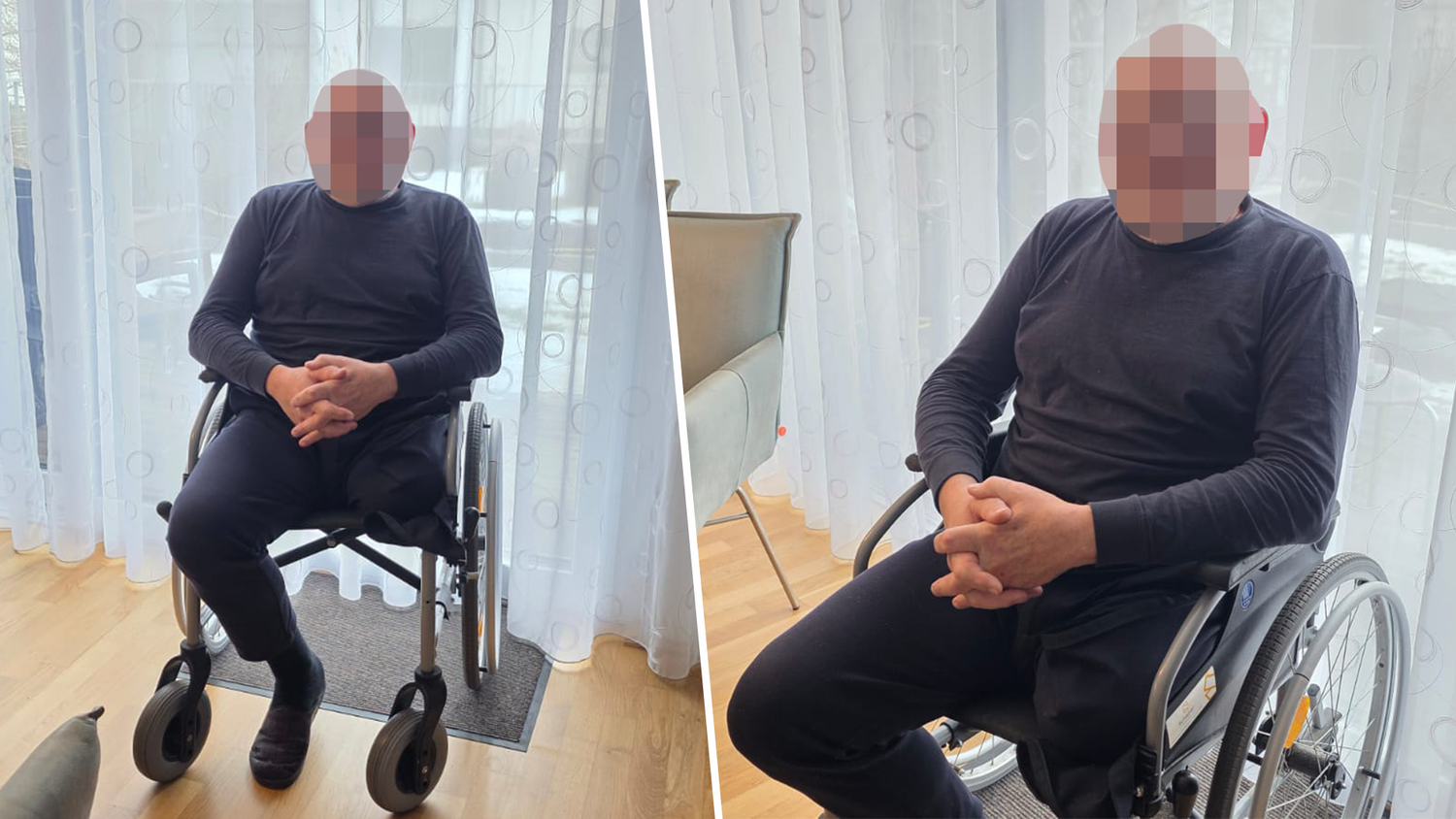 Der 65-Jährige hat sich damit abgefunden, nur mehr ein Bein zu haben. Seinen Ärger über das System schmälert das aber nicht.