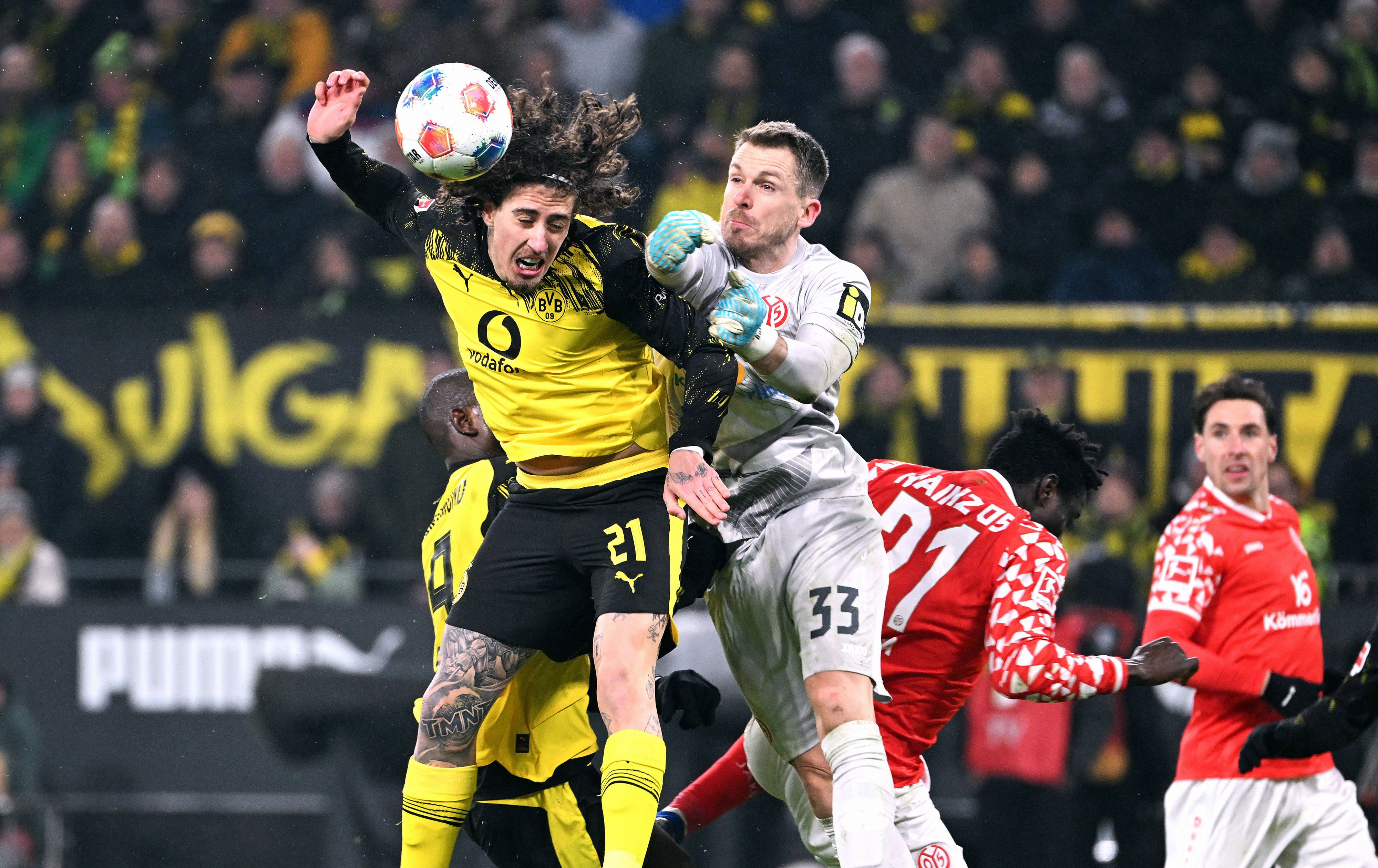 Dortmund im Bundesliga-Duell mit Mainz. 
