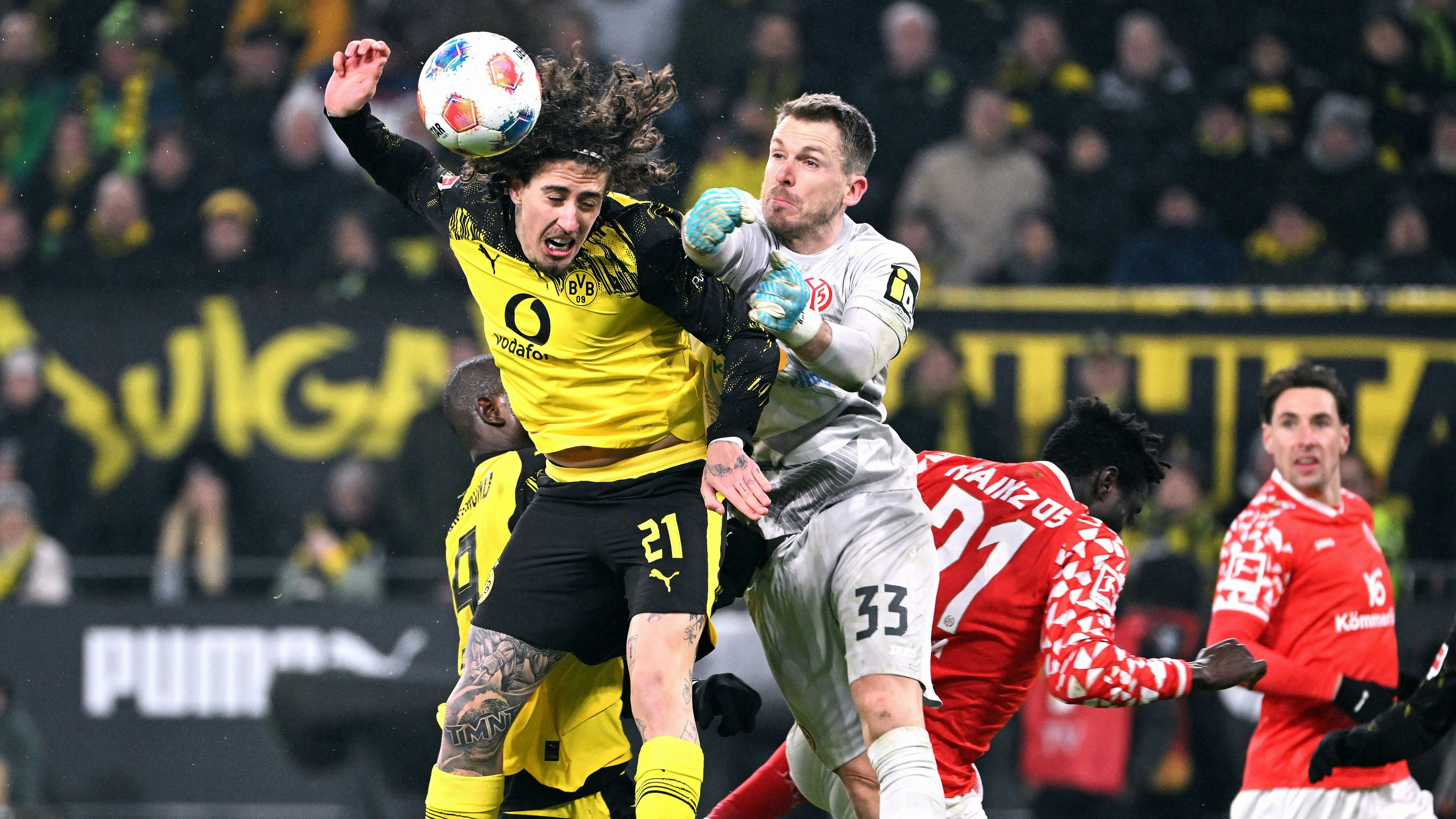 Dortmund im Bundesliga-Duell mit Mainz. 